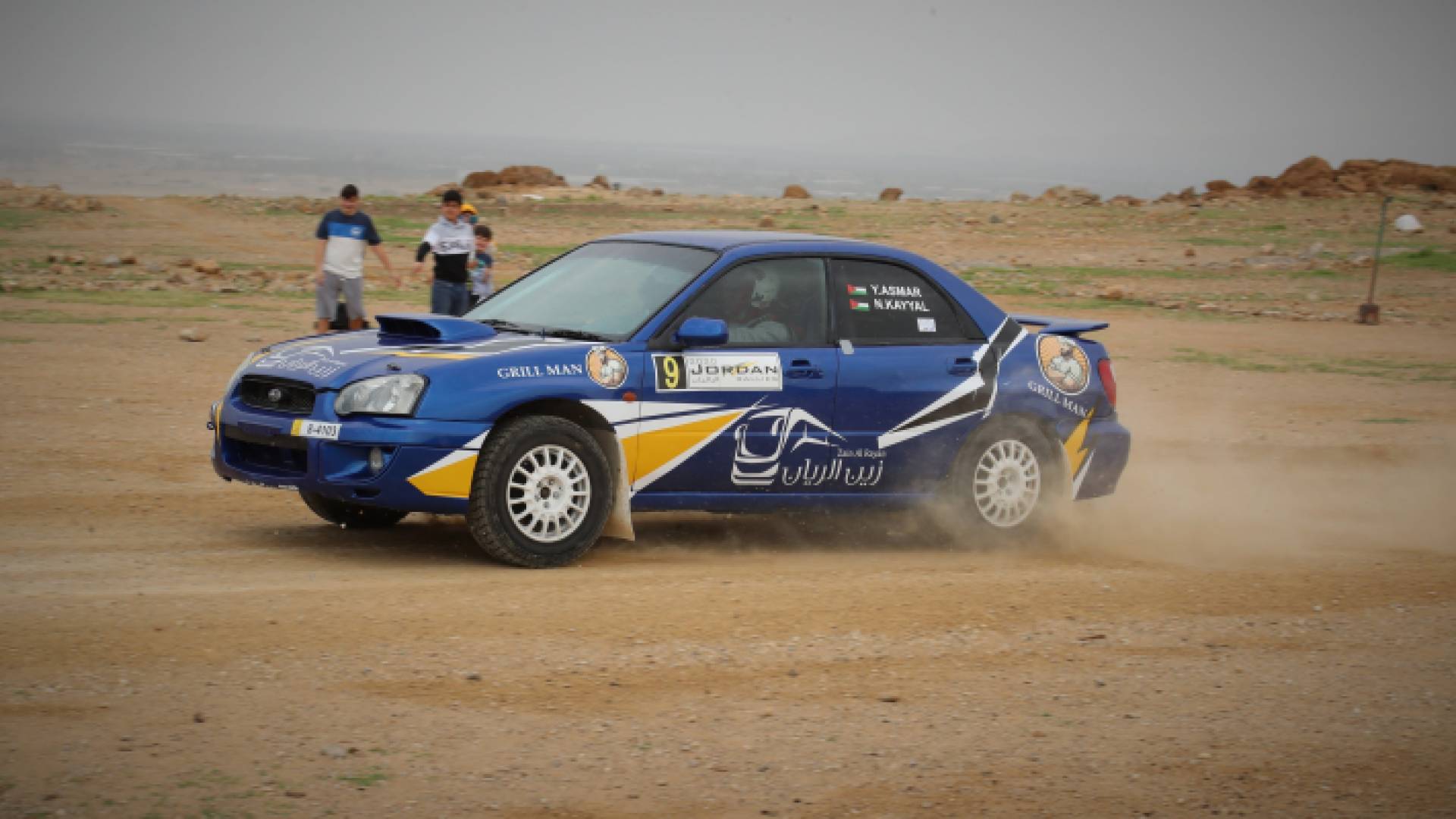 إصدار الترتيب العام لبطولة الأردن لسباقات الراليات