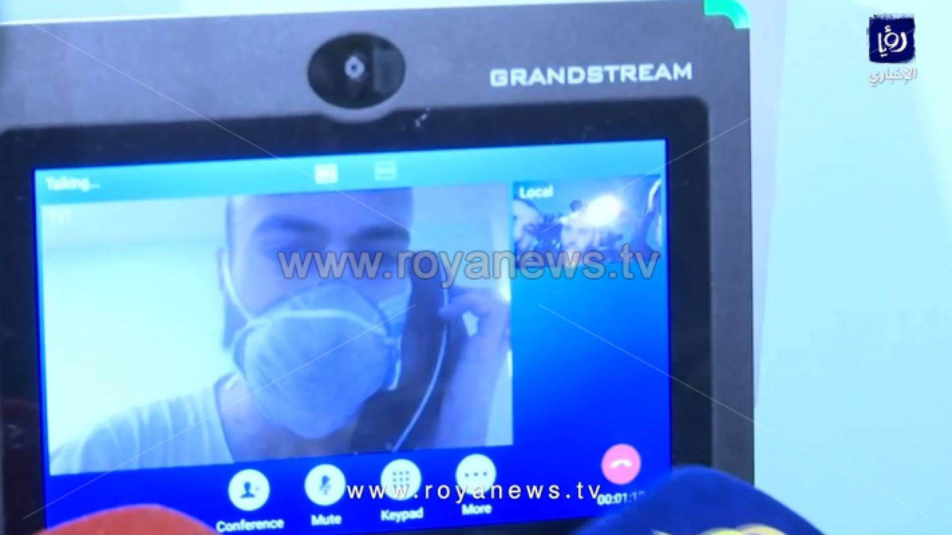 المصاب الأردني بفيروس كورونا