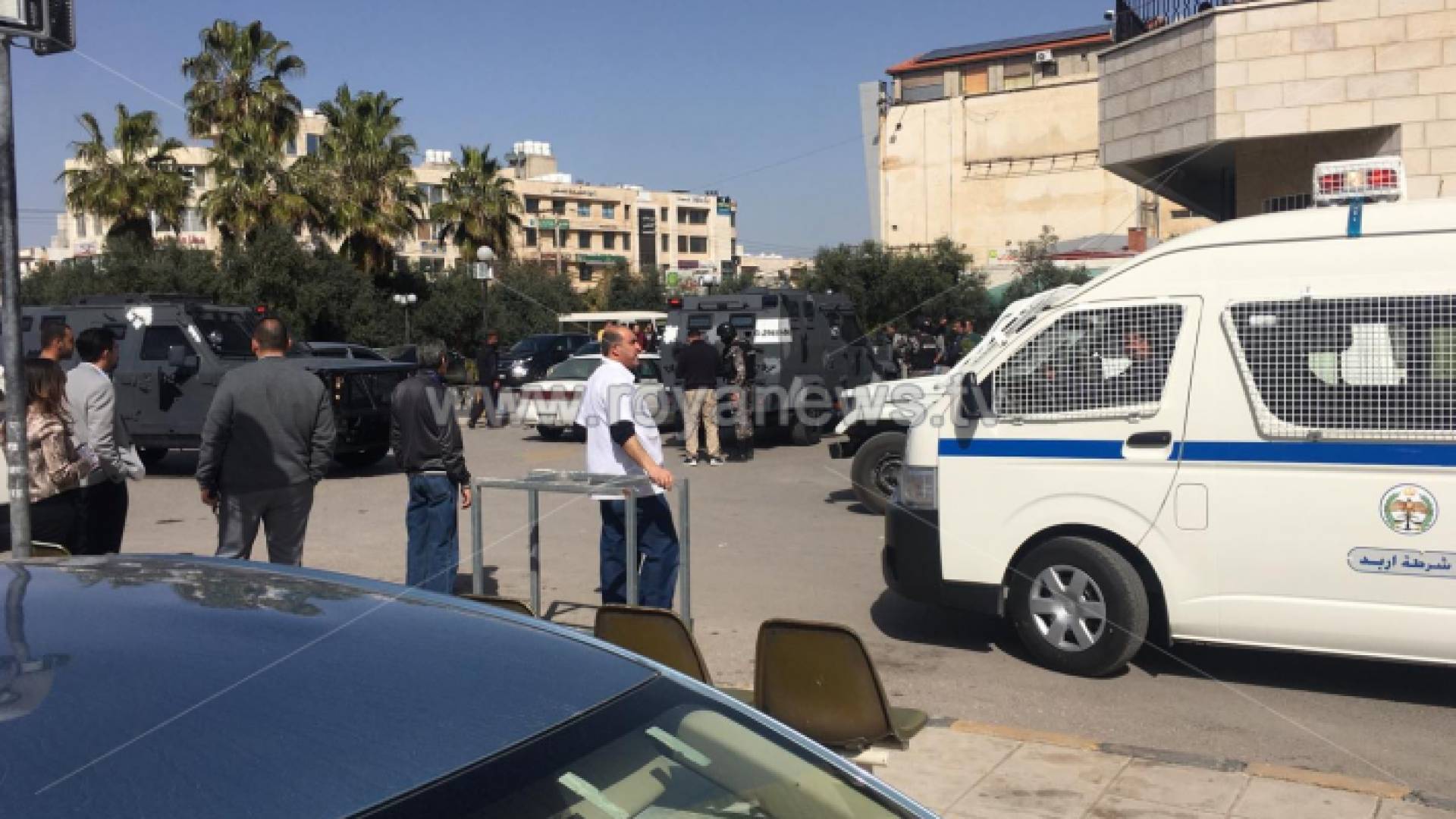 صورة من موقع الحادثة