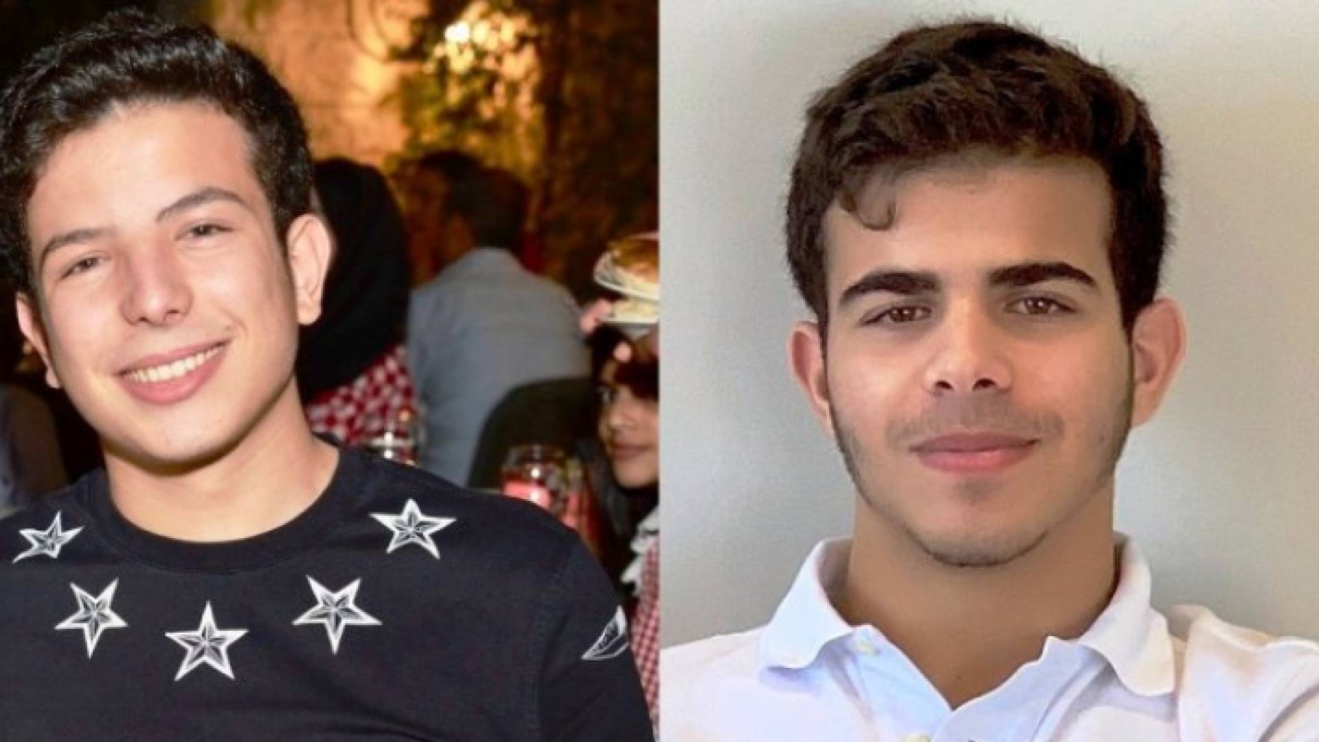 الأميران حسين ومحمد ابناء الأمير طلال بن محمد