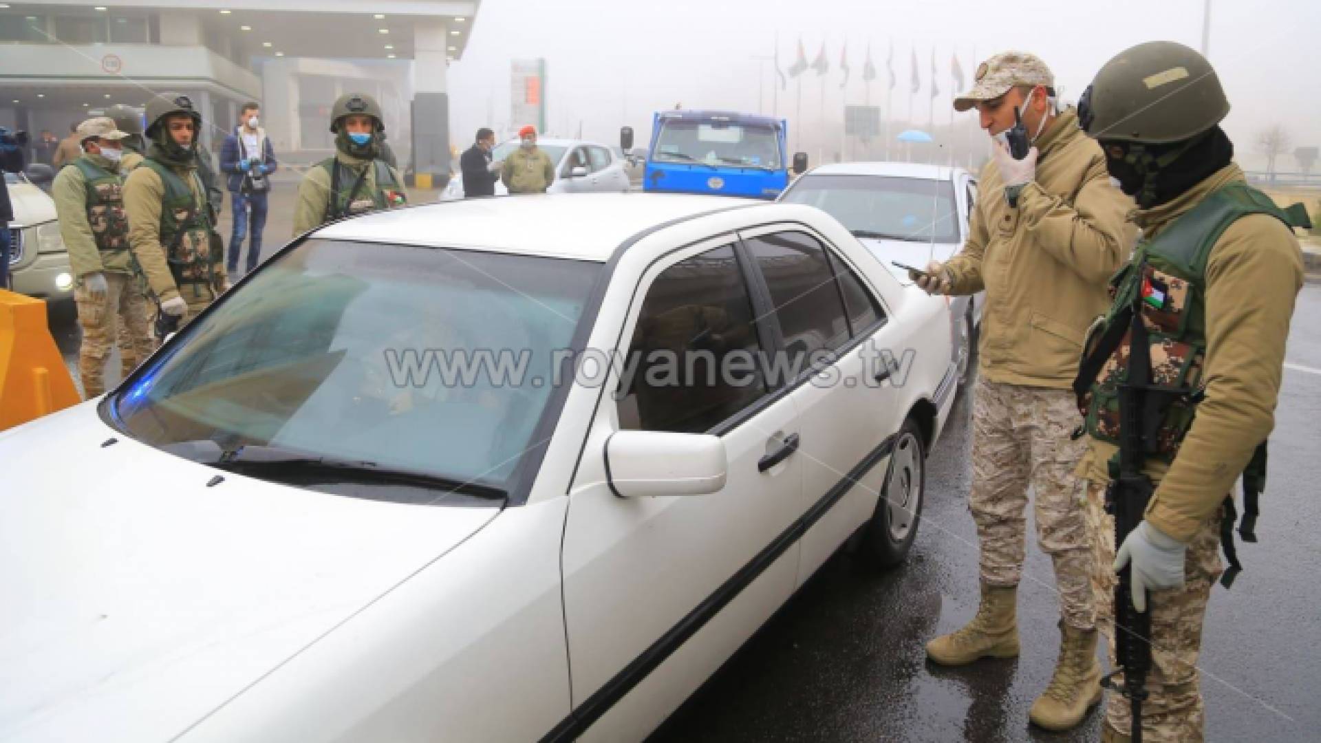 قال في رسالته :" هذه آخر فرصة لكم أيها الأردنيون اجلسوا في بيوتكم ولا تخرجوا نهائيا