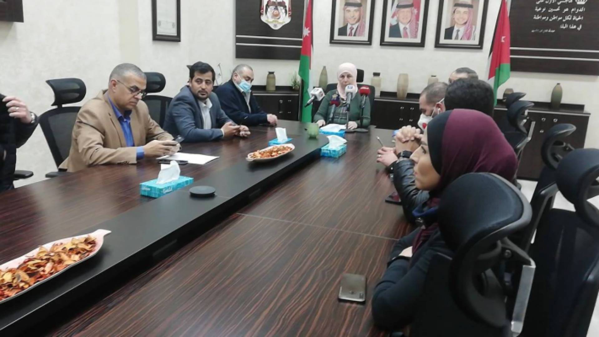 ايجاز صحفي لوزيرة التنمية الاجتماعية حول خطة عمل فريق الحماية الاجتماعية