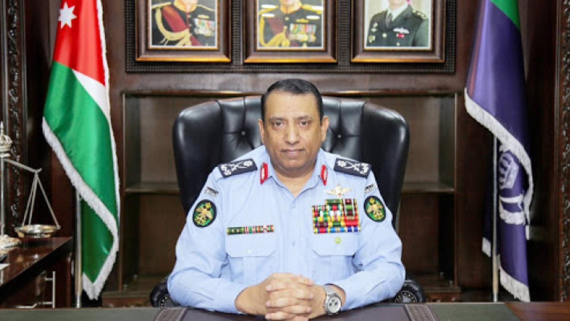 مدير الأمن العام اللواء حسين الحواتمة