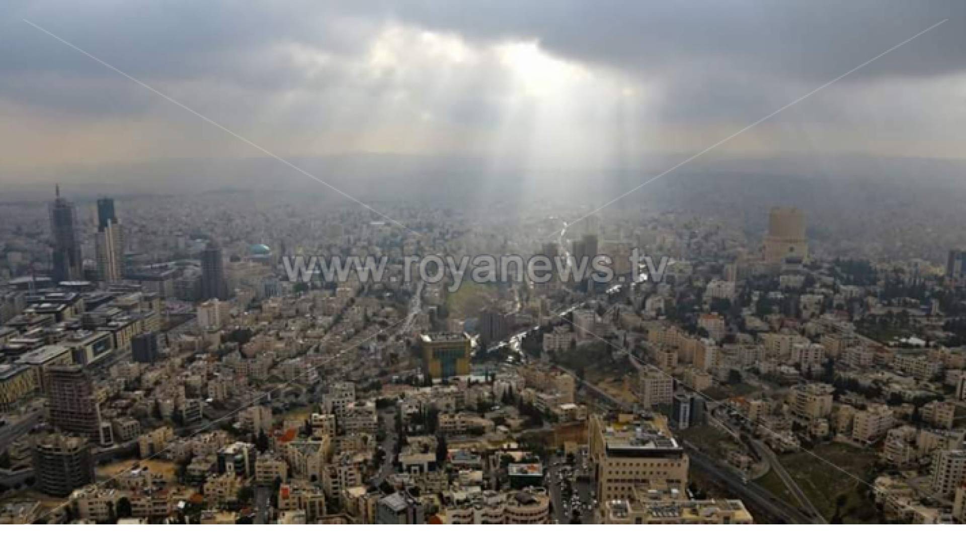 جانب من العاصمة عمان