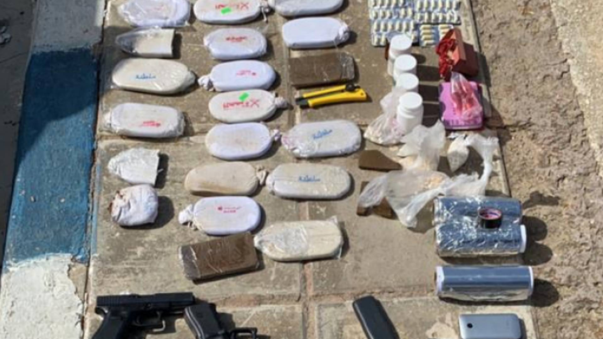 من المضبوطات