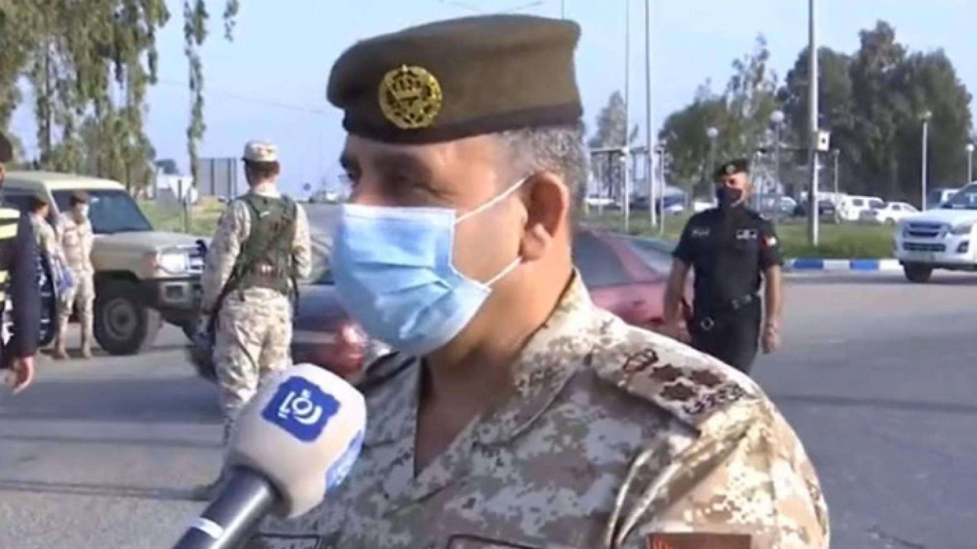 قائد المنطقة العسكرية الشرقية العميد الركن فخر عدنان خليفات