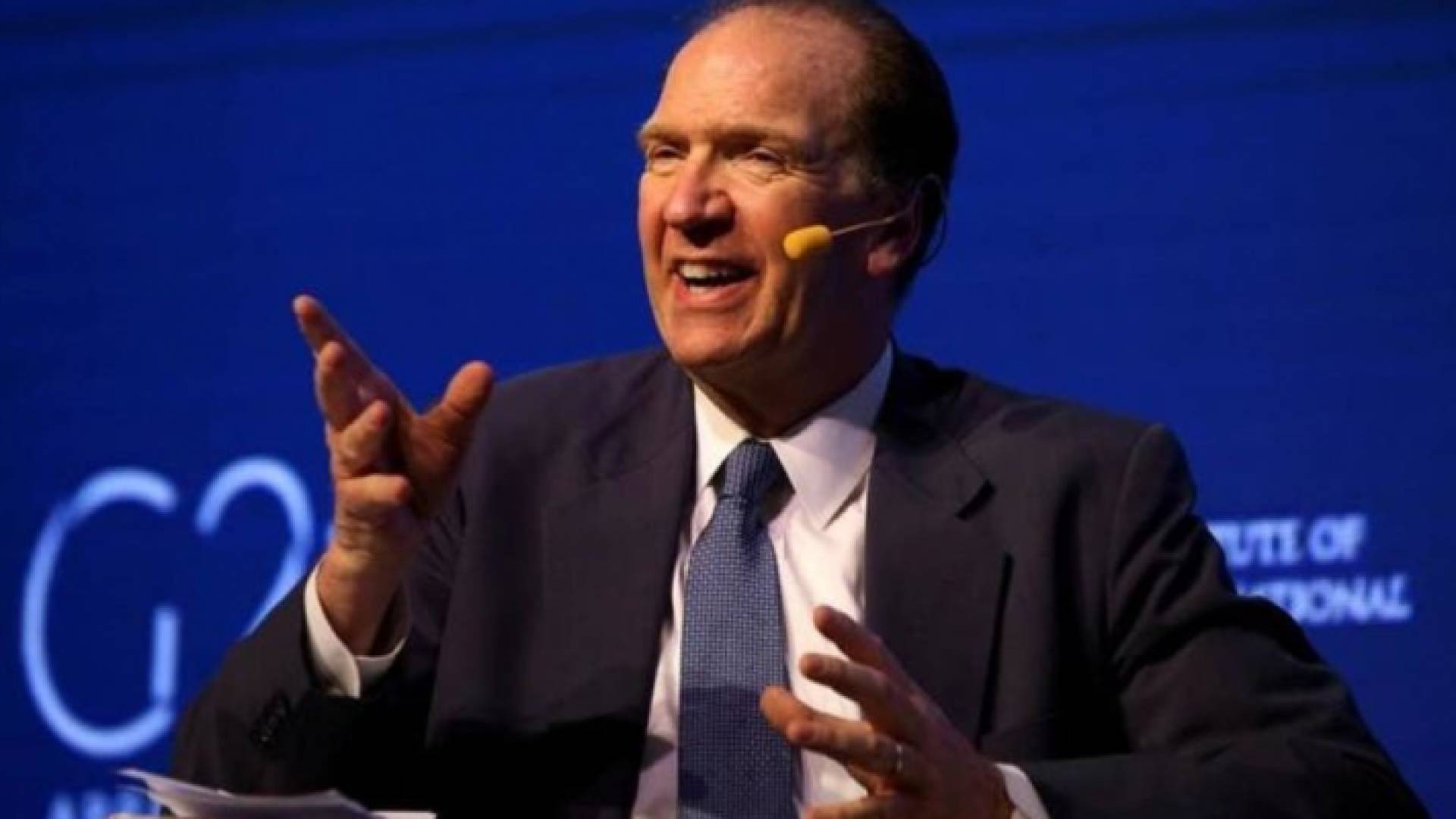 ديفيد مالباس رئيس البنك الدولي