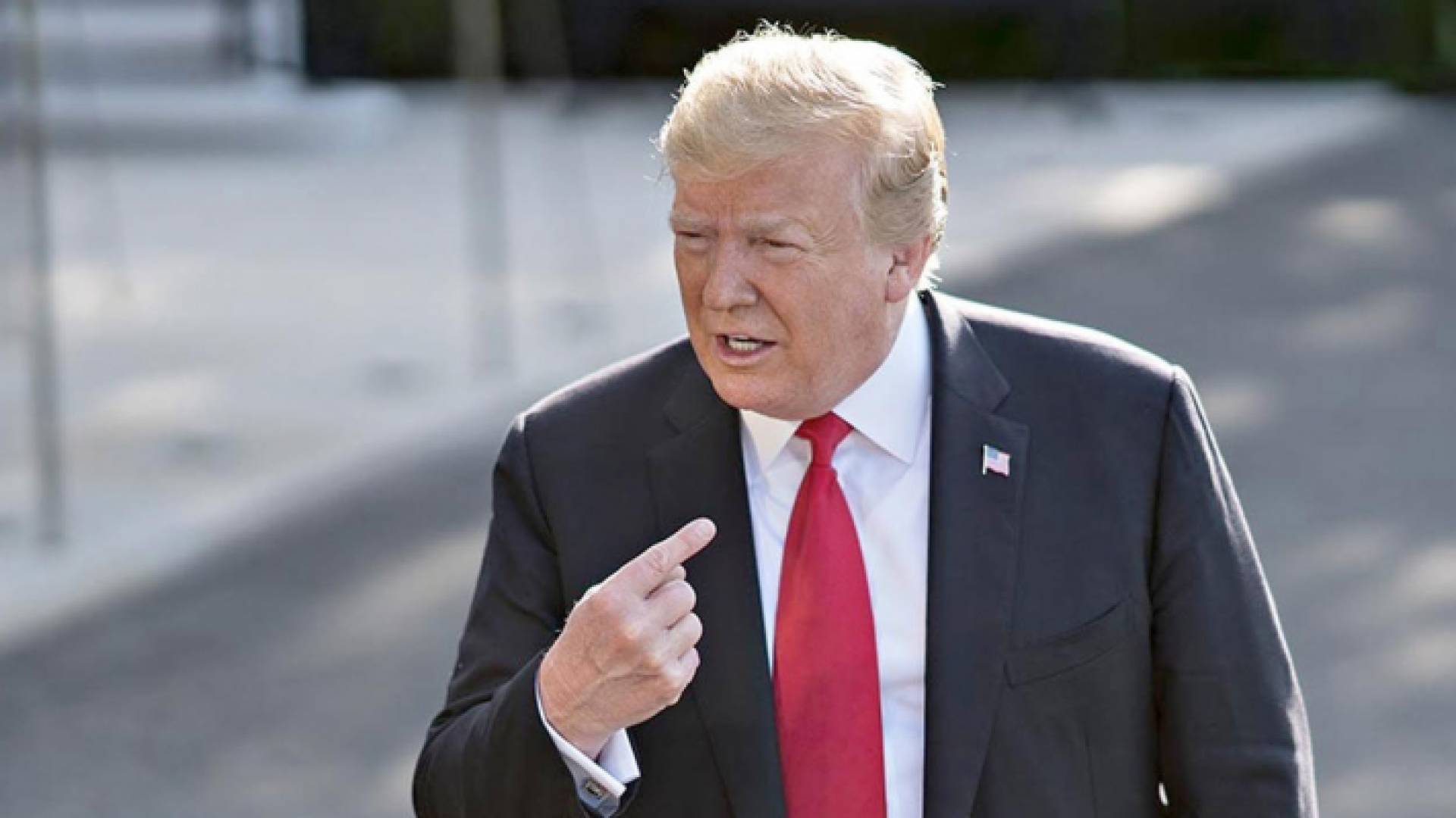 الرئيس الأمريكي دونالد ترمب