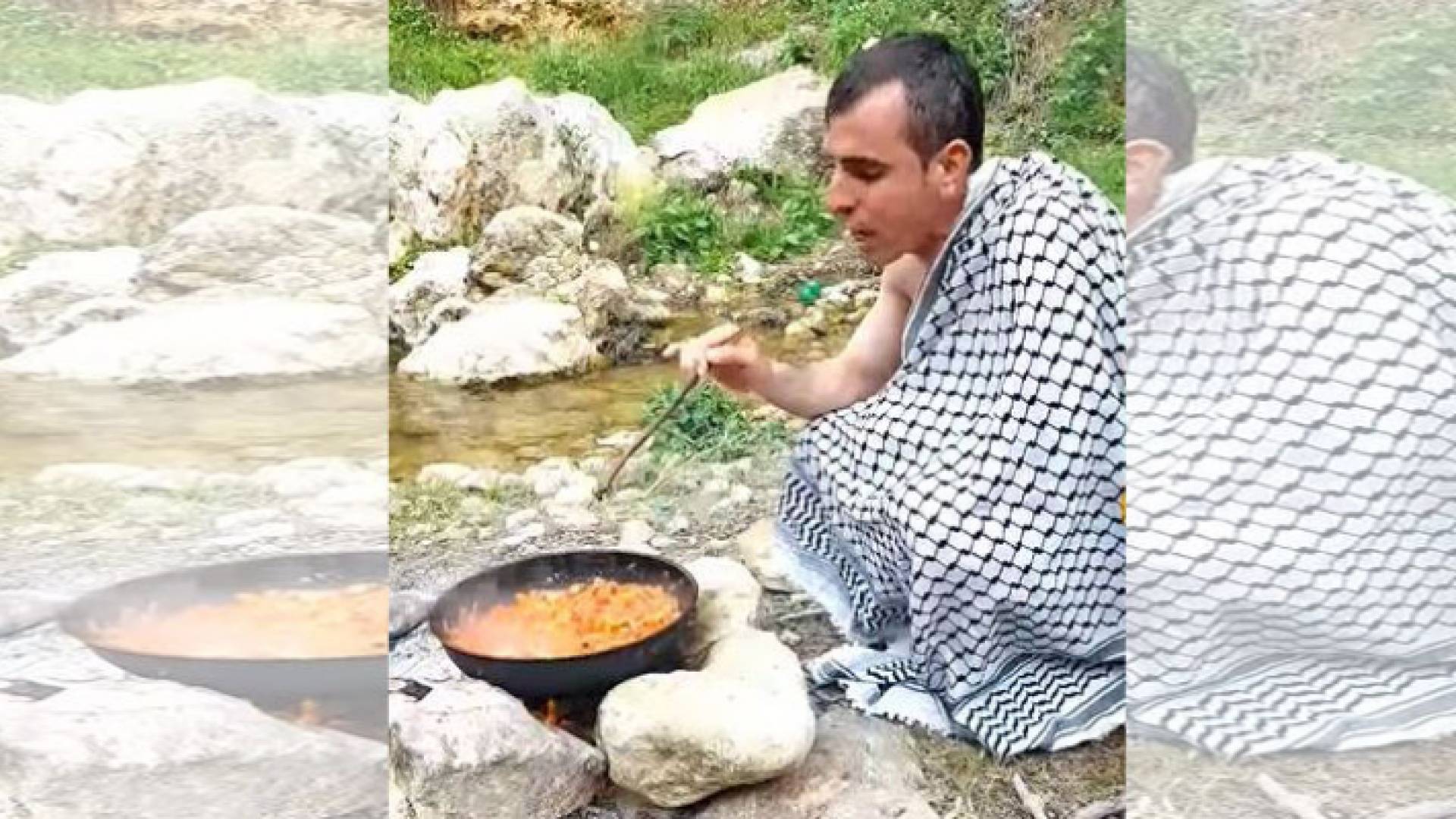 ضبط مواطن تحدى حظر التجول بطبخ "قلاية بندورة" في وادي