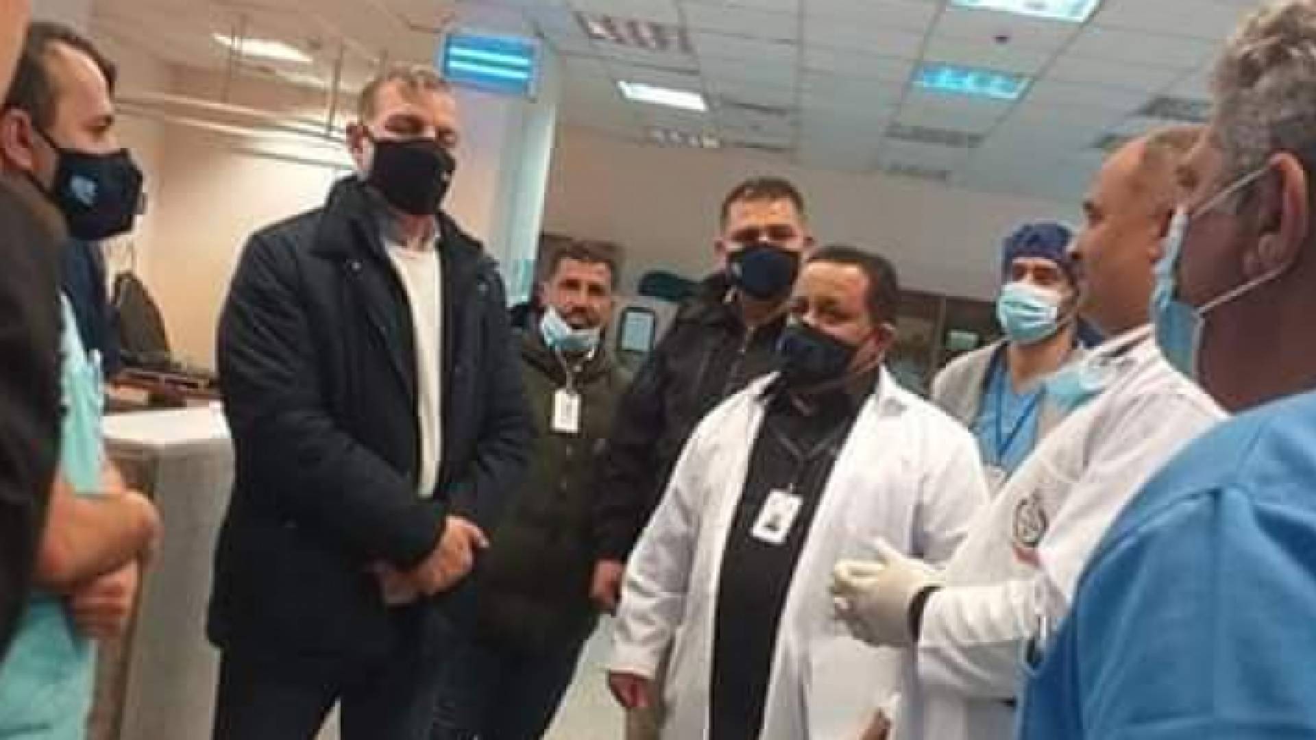 وزير الصحة يزور مستشفى البادية الشمالية الشرقية