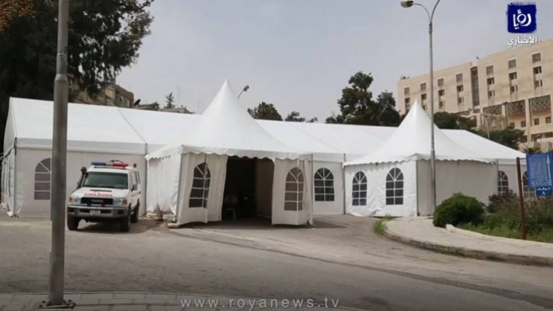 الخيمة التي شيدها البشير