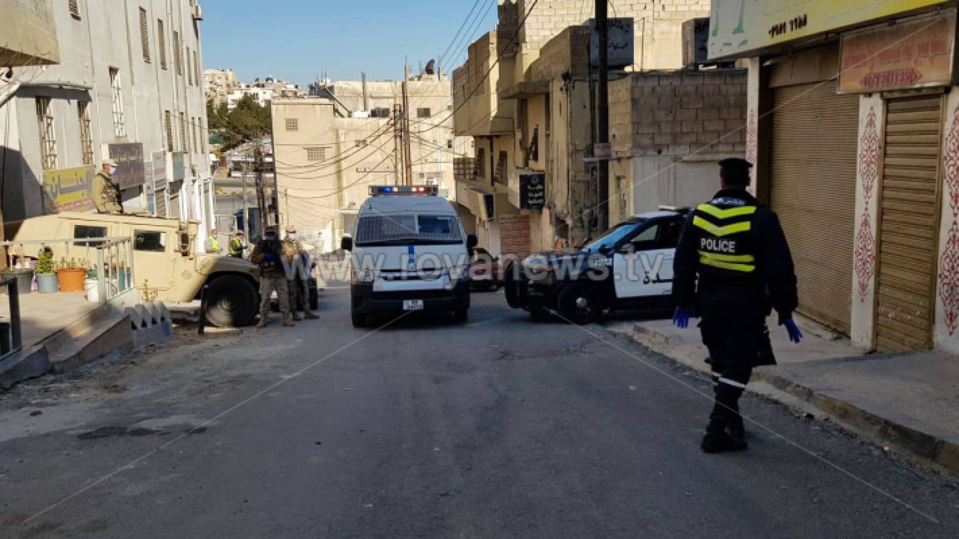 من منطقة حي النصر في عمان