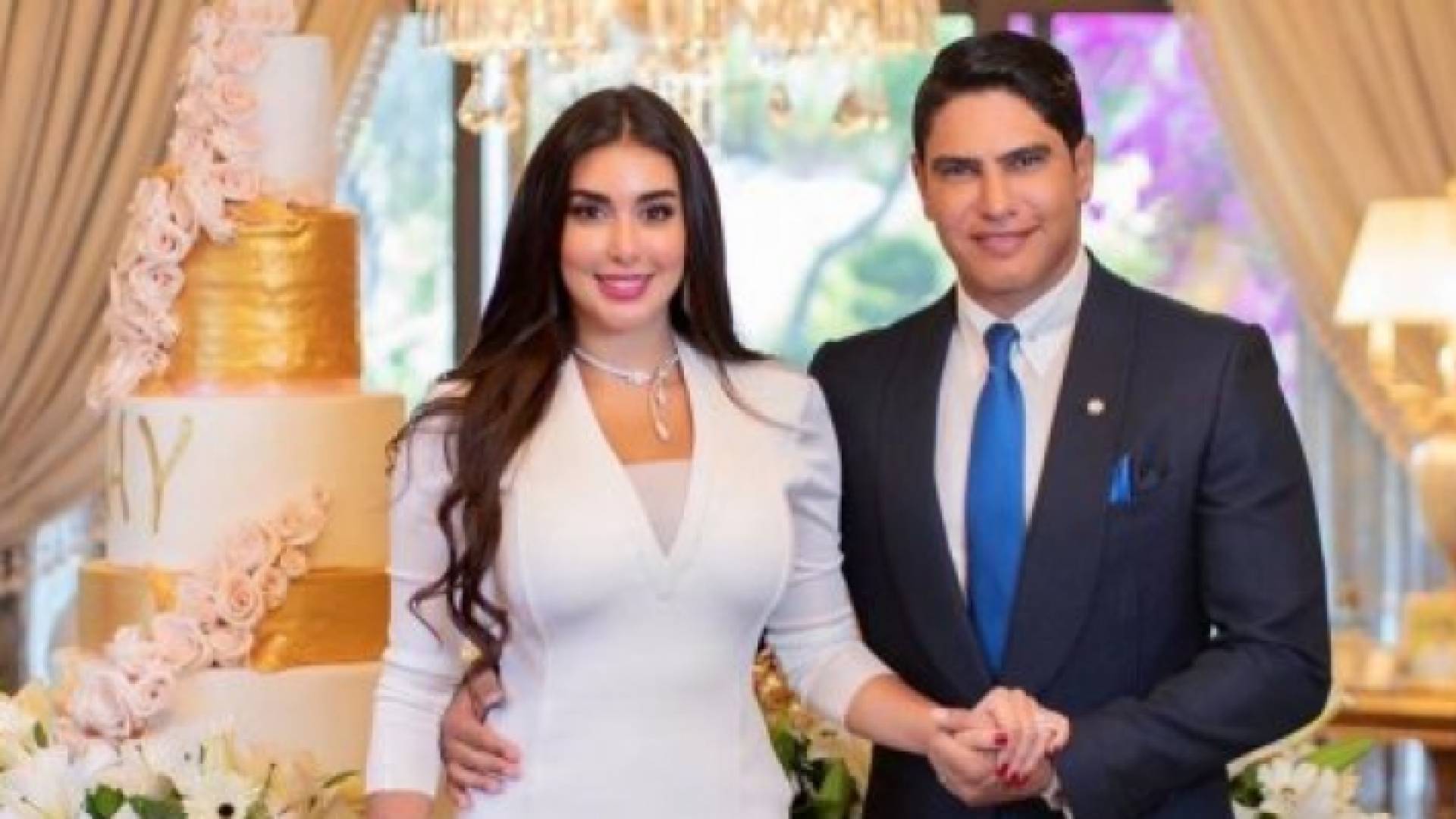 عقد قران ياسمين صبري وأحمد أبو هشيمة في أجواء عائلية بسب كورونا