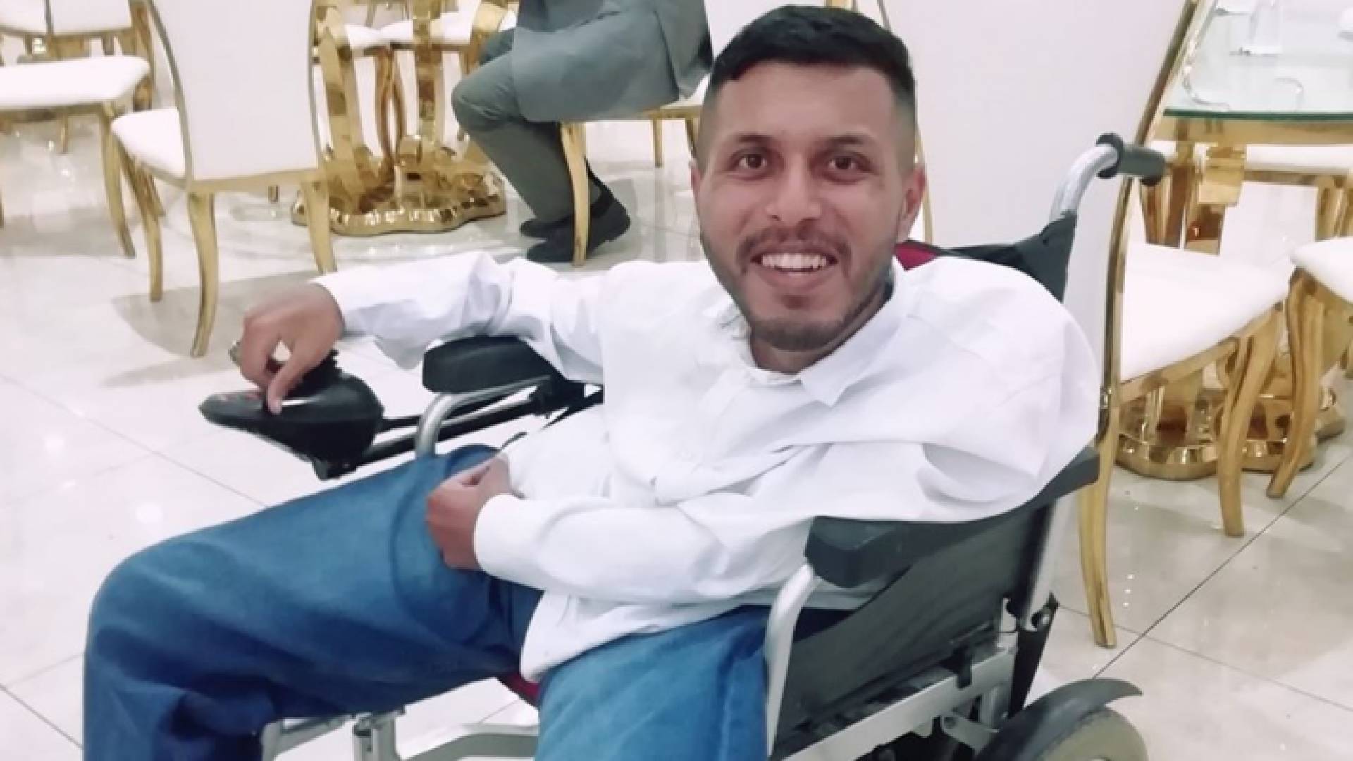 الشاب الأردني عبدالله حماشا