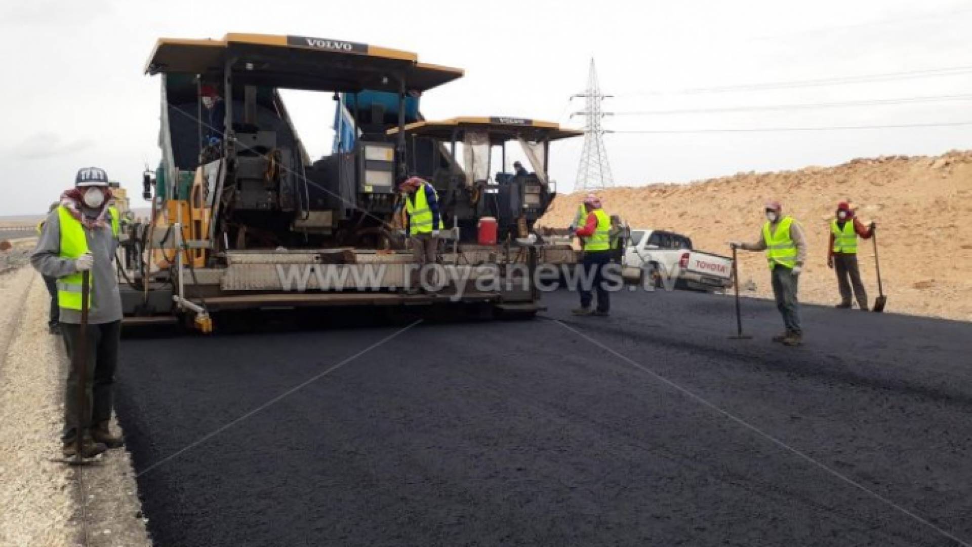 285 كلم من الطريق الصحراوي جاهزة للسير