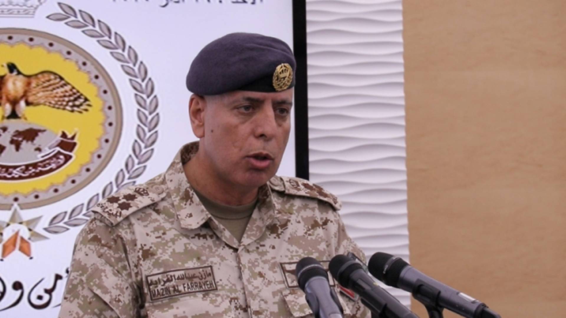 مدير إدارة خلية أزمة كورونا العميد مازن الفراية