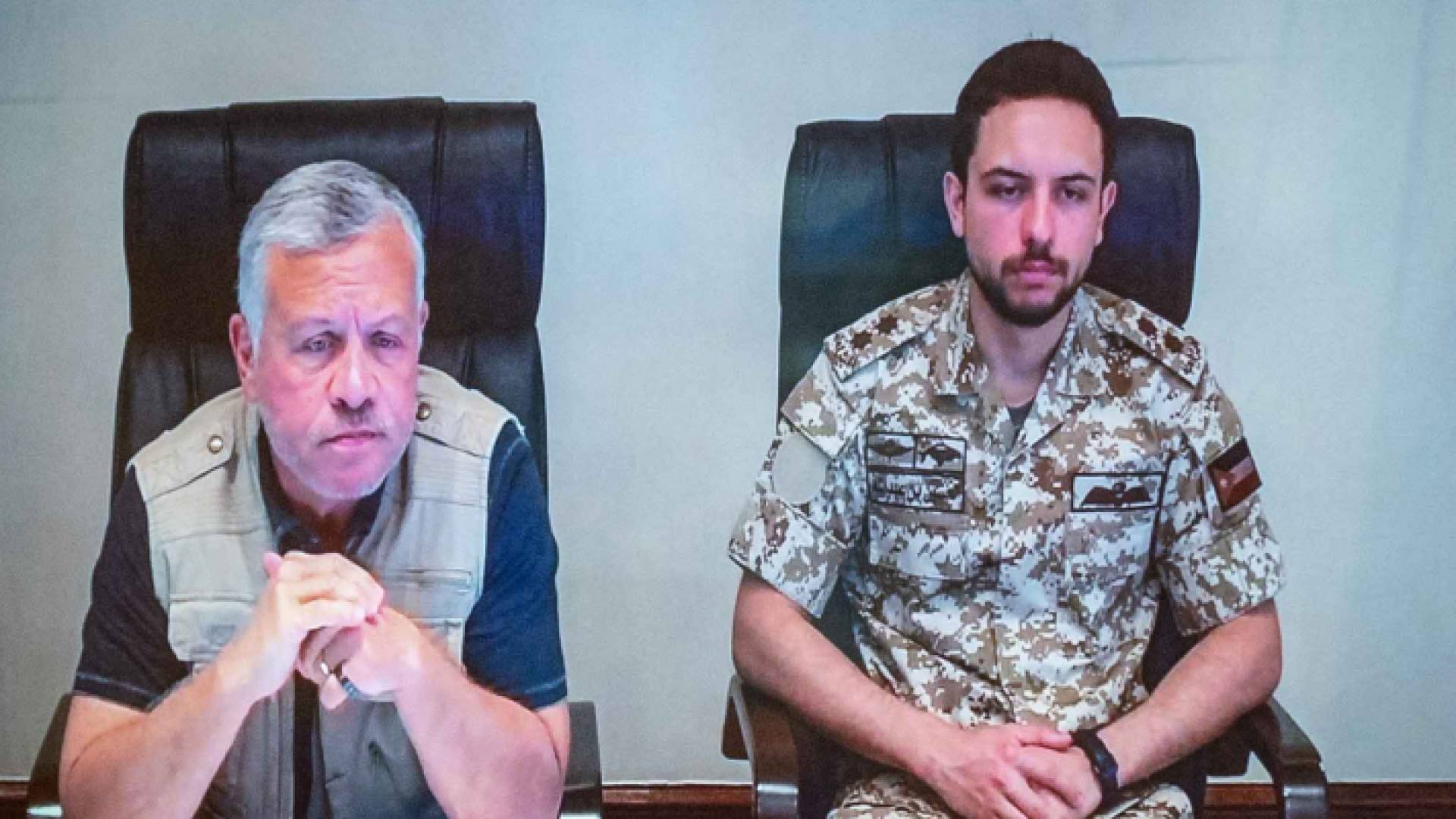 جلالة الملك عبدالله الثاني وولي العهد