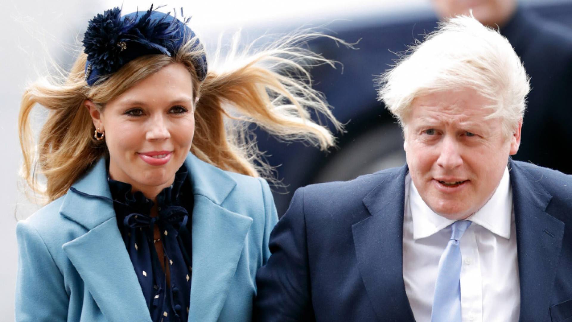 جونسون وخطيبته