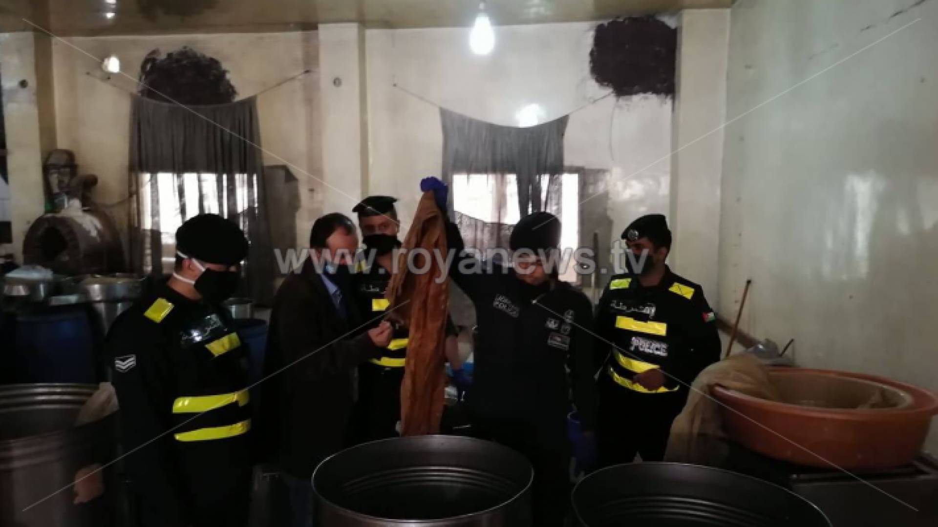 من عملية الضبط