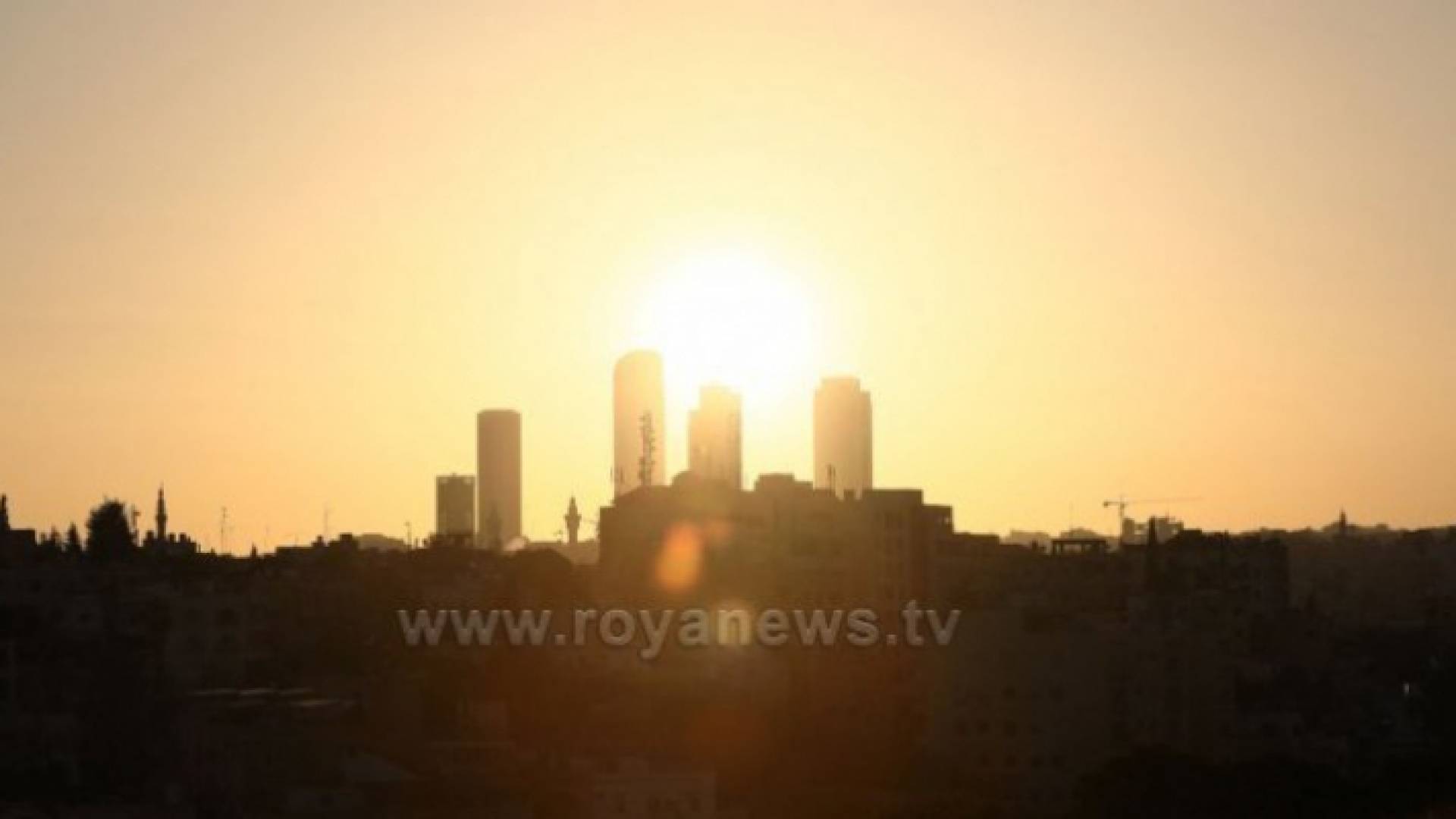 الجمعة.. تعمق تأثير الكتلة الهوائية الحارة على الأردن