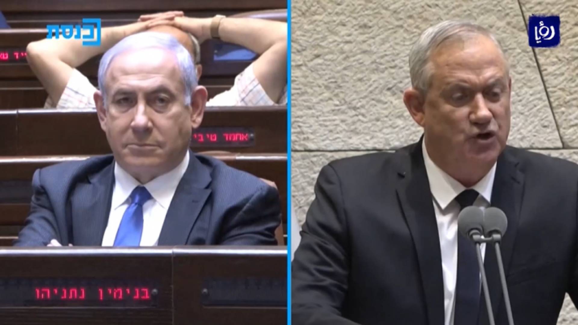 نتنياهو وجانتس