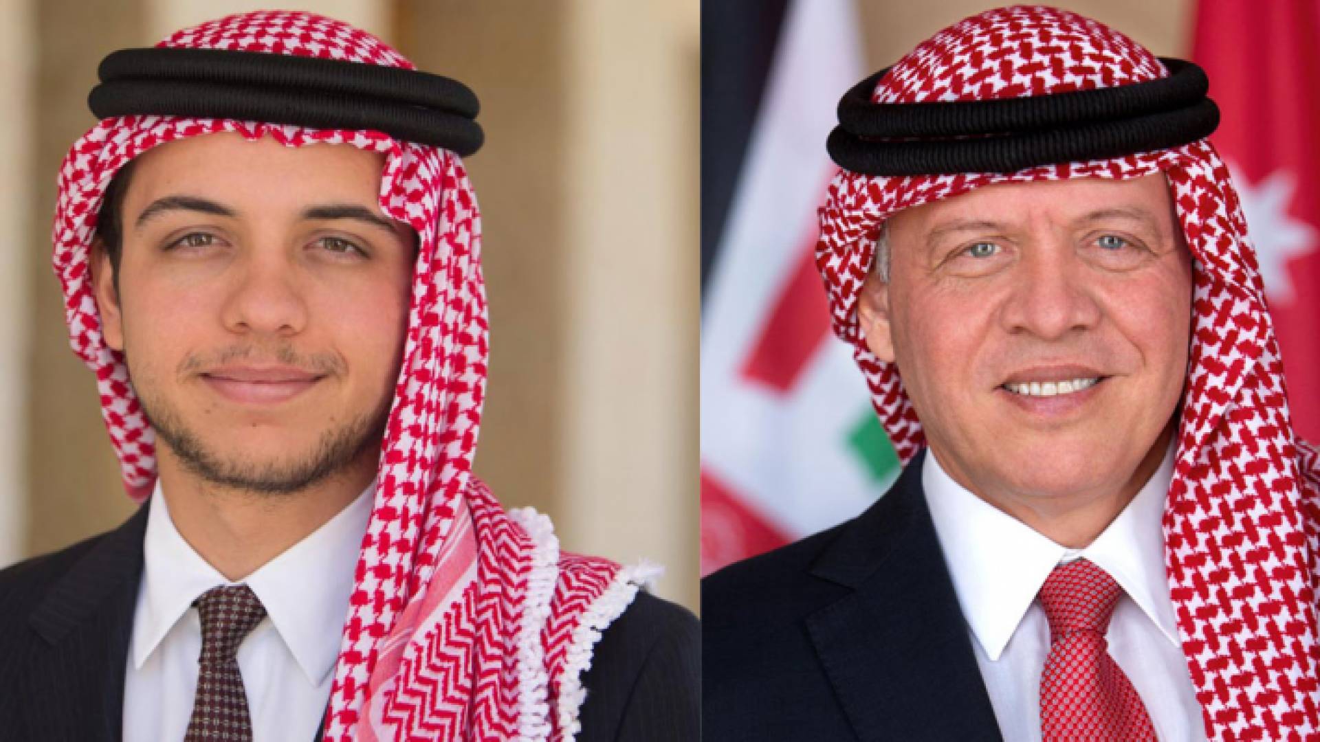 الملك وولي العهد - ارشيفية