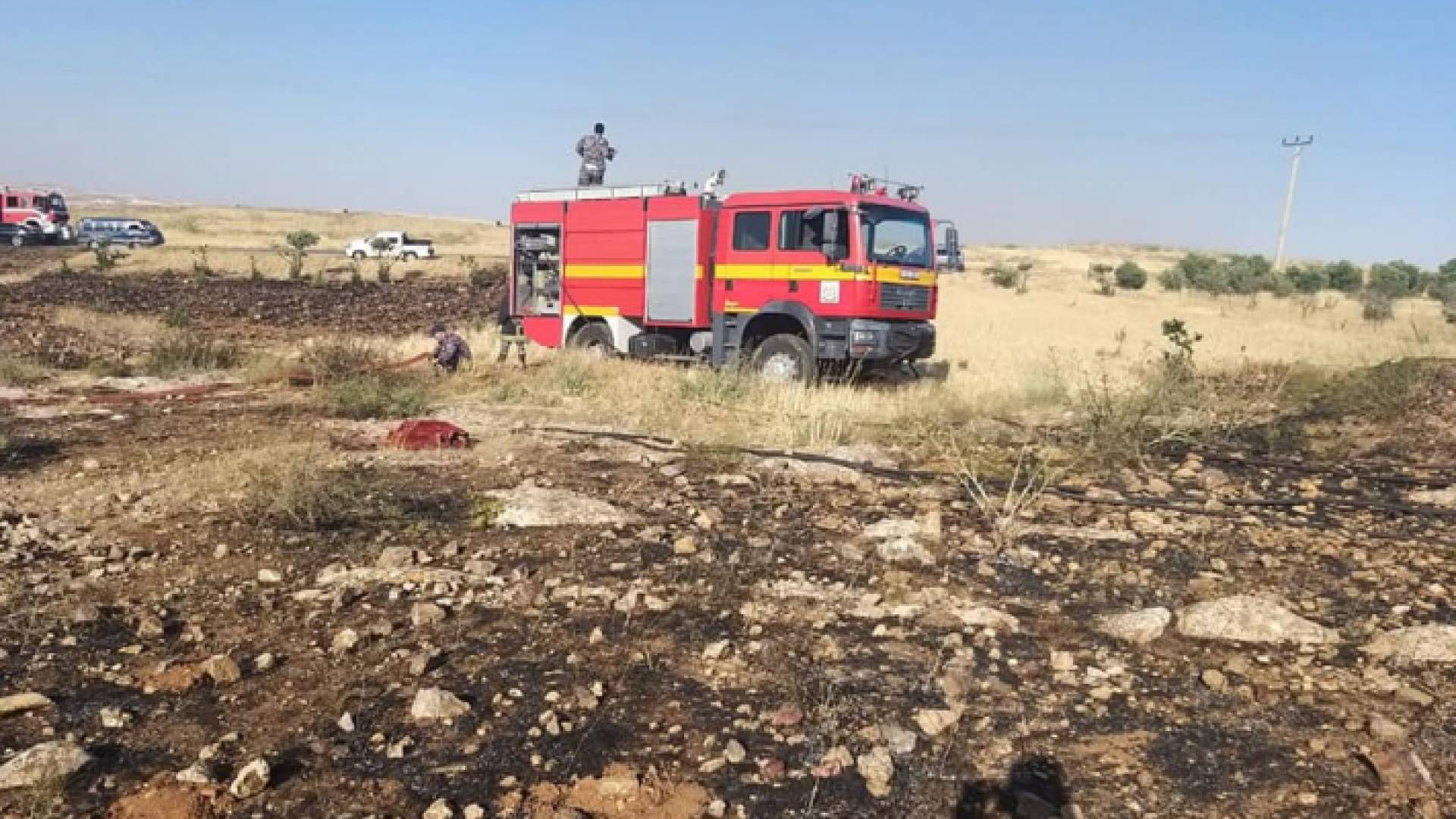 الصورة من الحريق