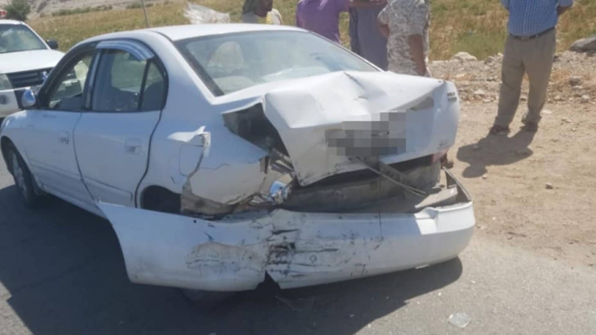 صورة من موقع الحادث