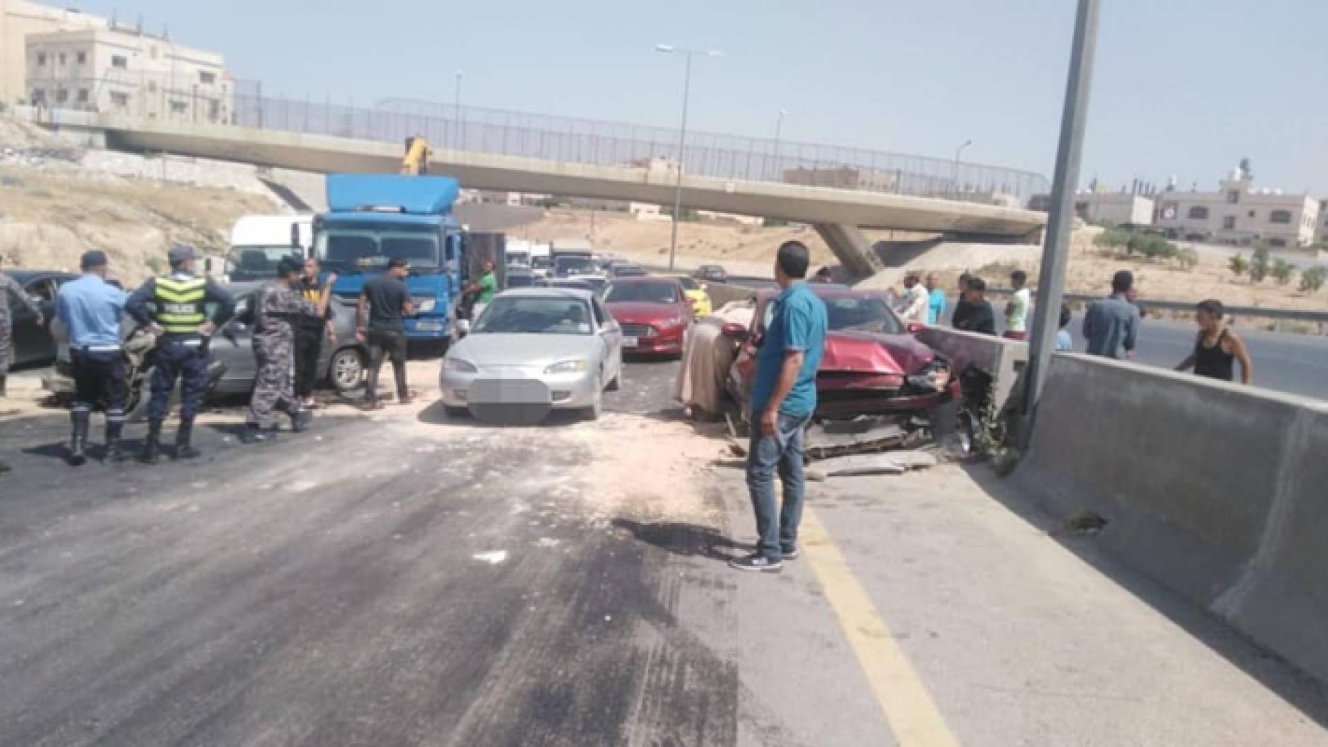 من موقع الحادث