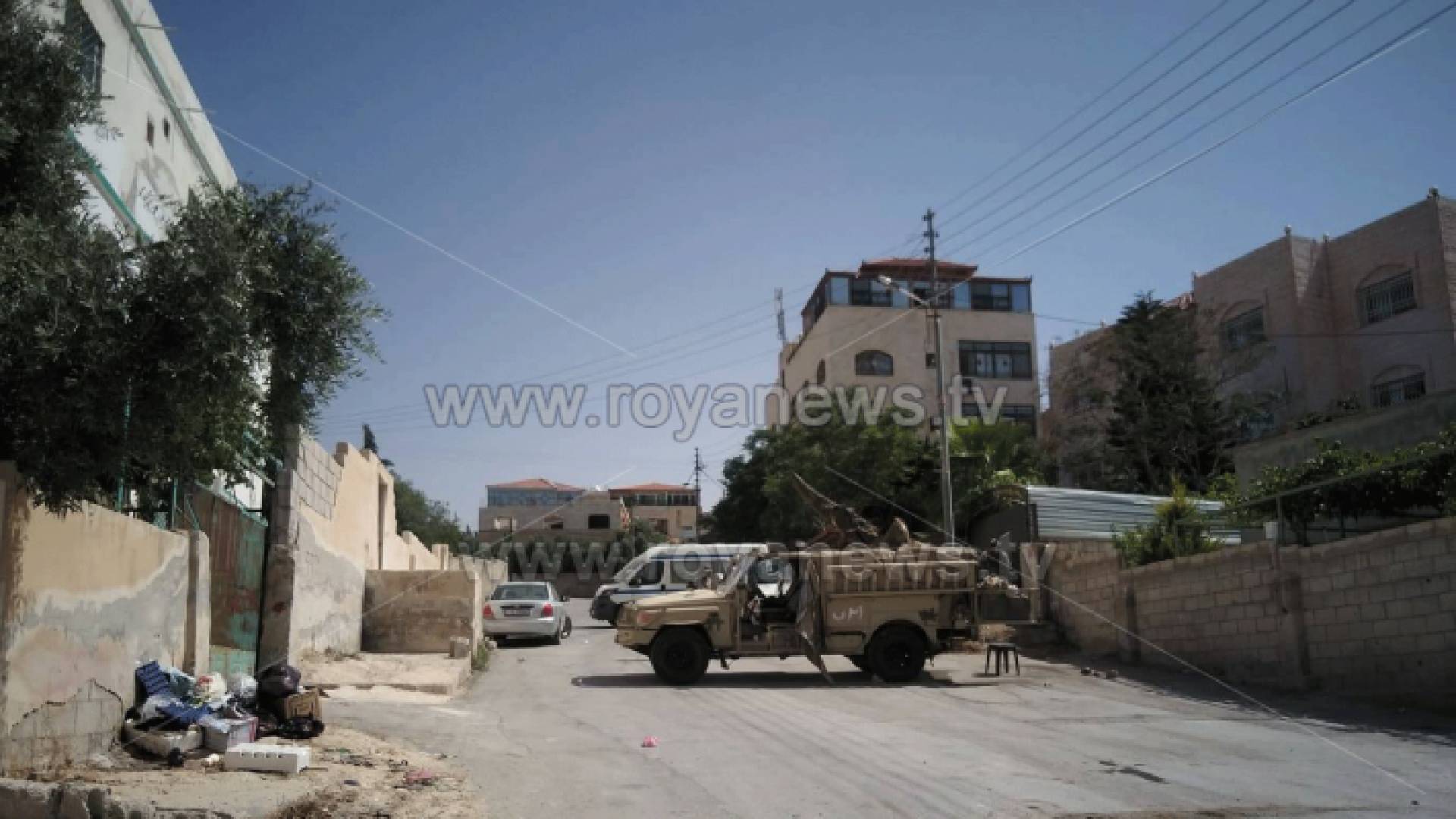 من منطقة الاصابات