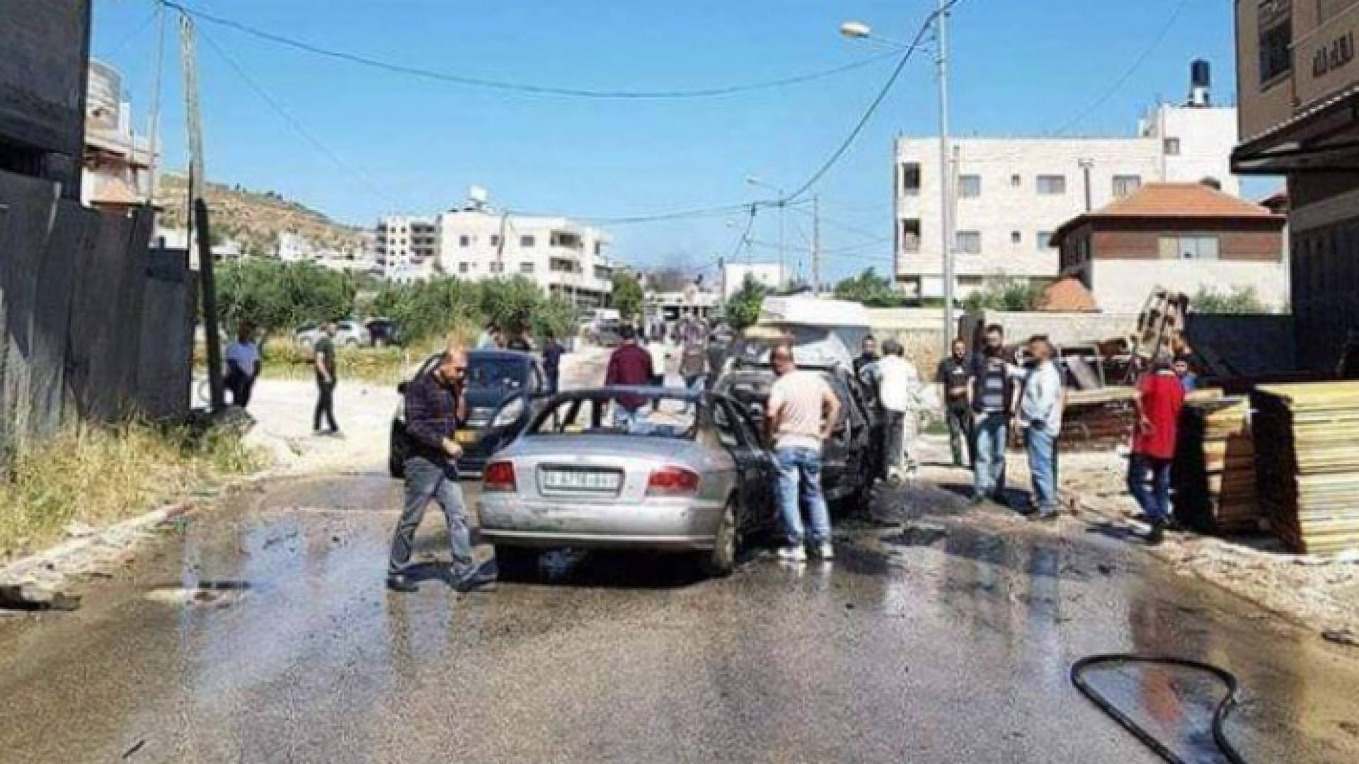 جانب من المشاجرة