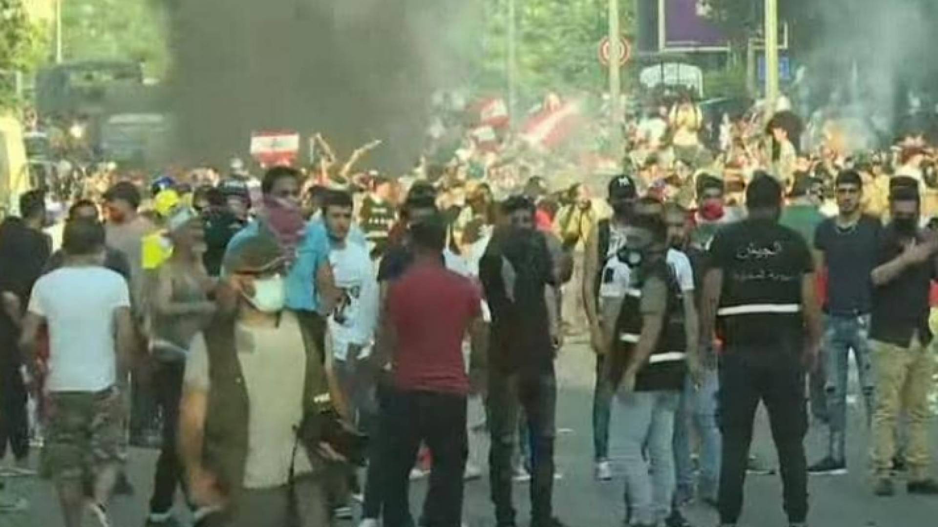 احتجاجات في العاصمة اللبنانية بيروت