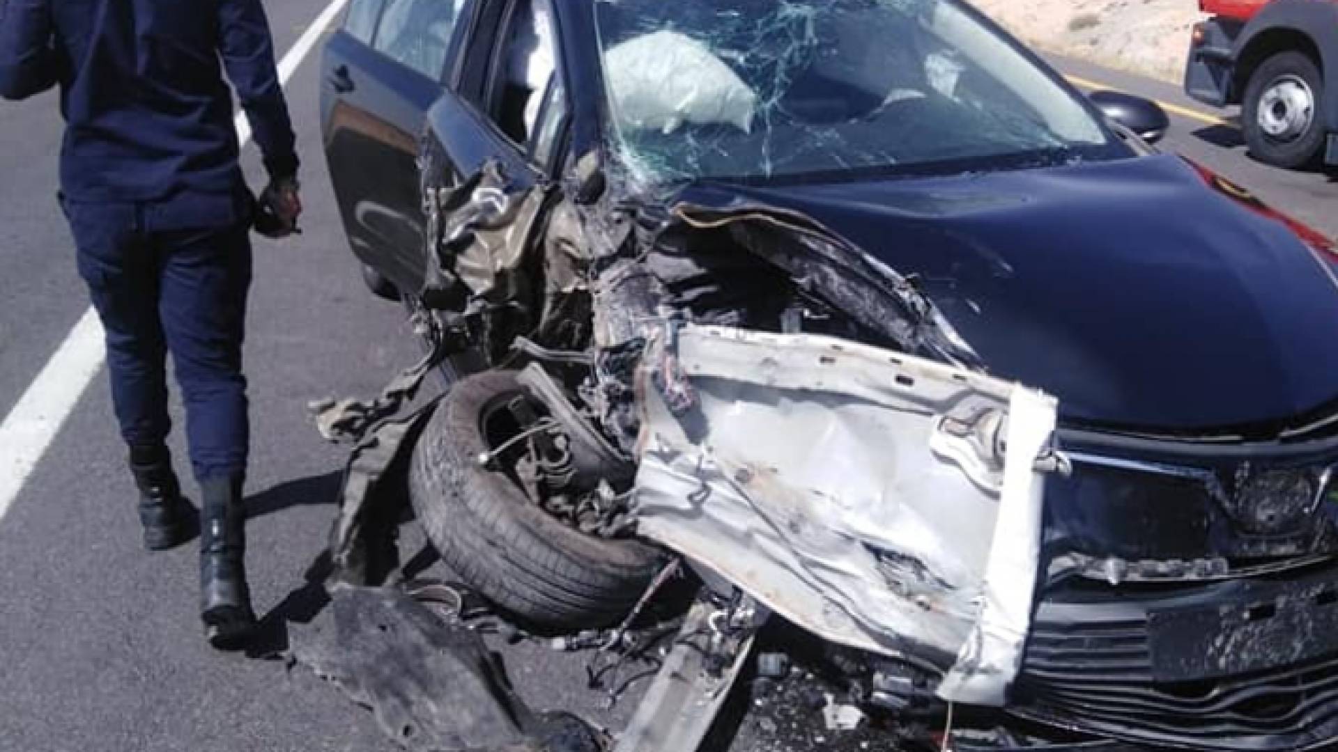 صورة من موقع الحادث