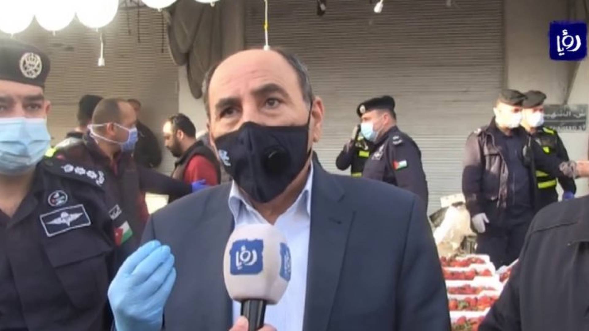 وزير الأشغال العامة والإسكان المهندس فلاح العموش - ارشيفية