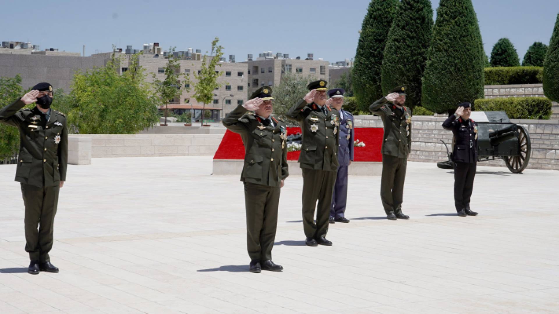 الملك يرعى احتفال القوات المسلحة بالمناسبات الوطنية