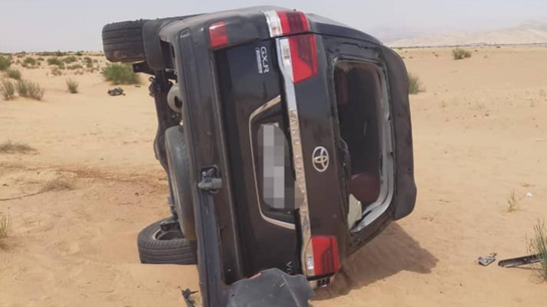 9 إصابات في حادث تصادم في عمان