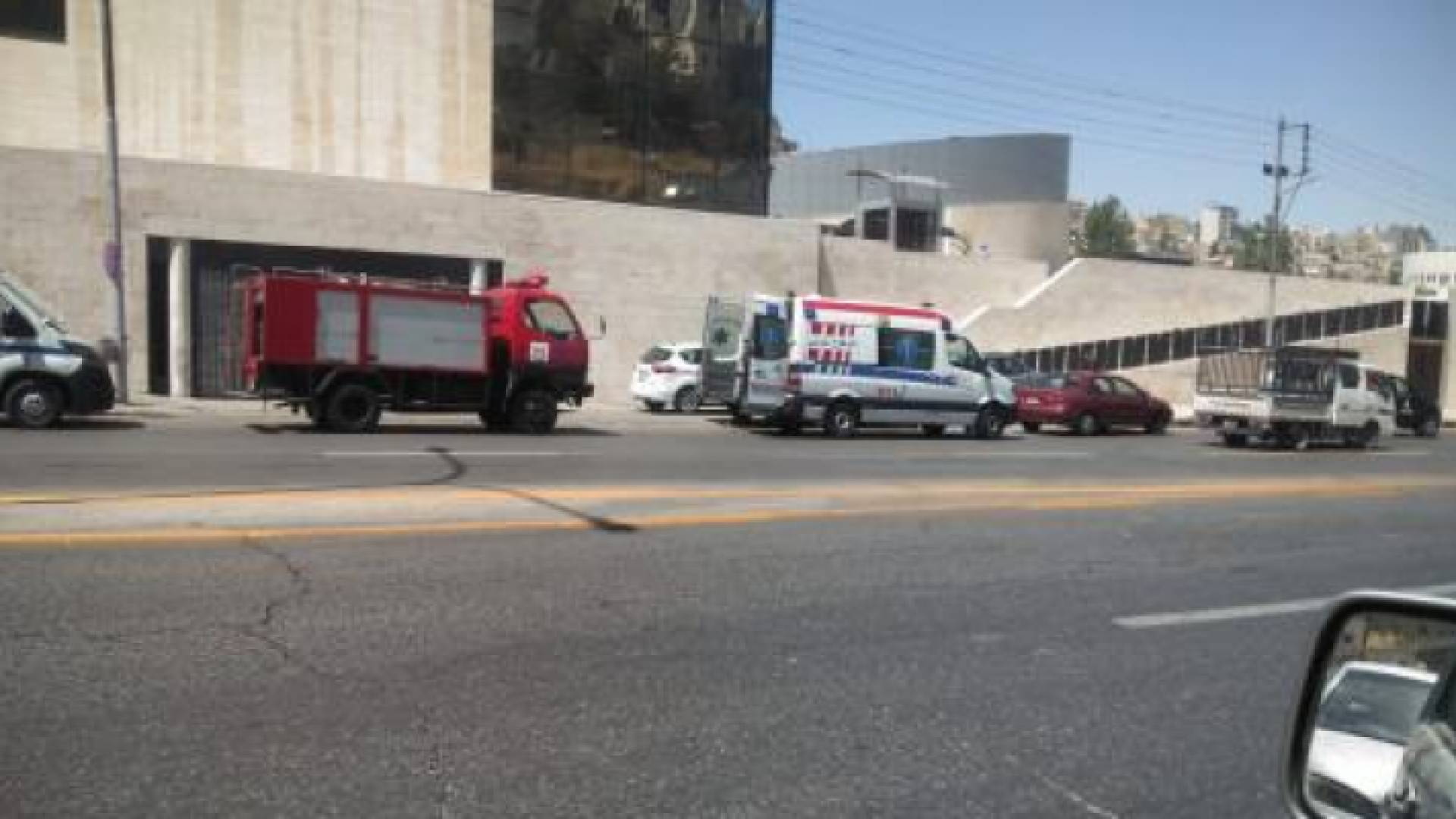 وفاة فتاة سقطت من إحدى بنايات أمانة عمان بمنطقة رأس العين