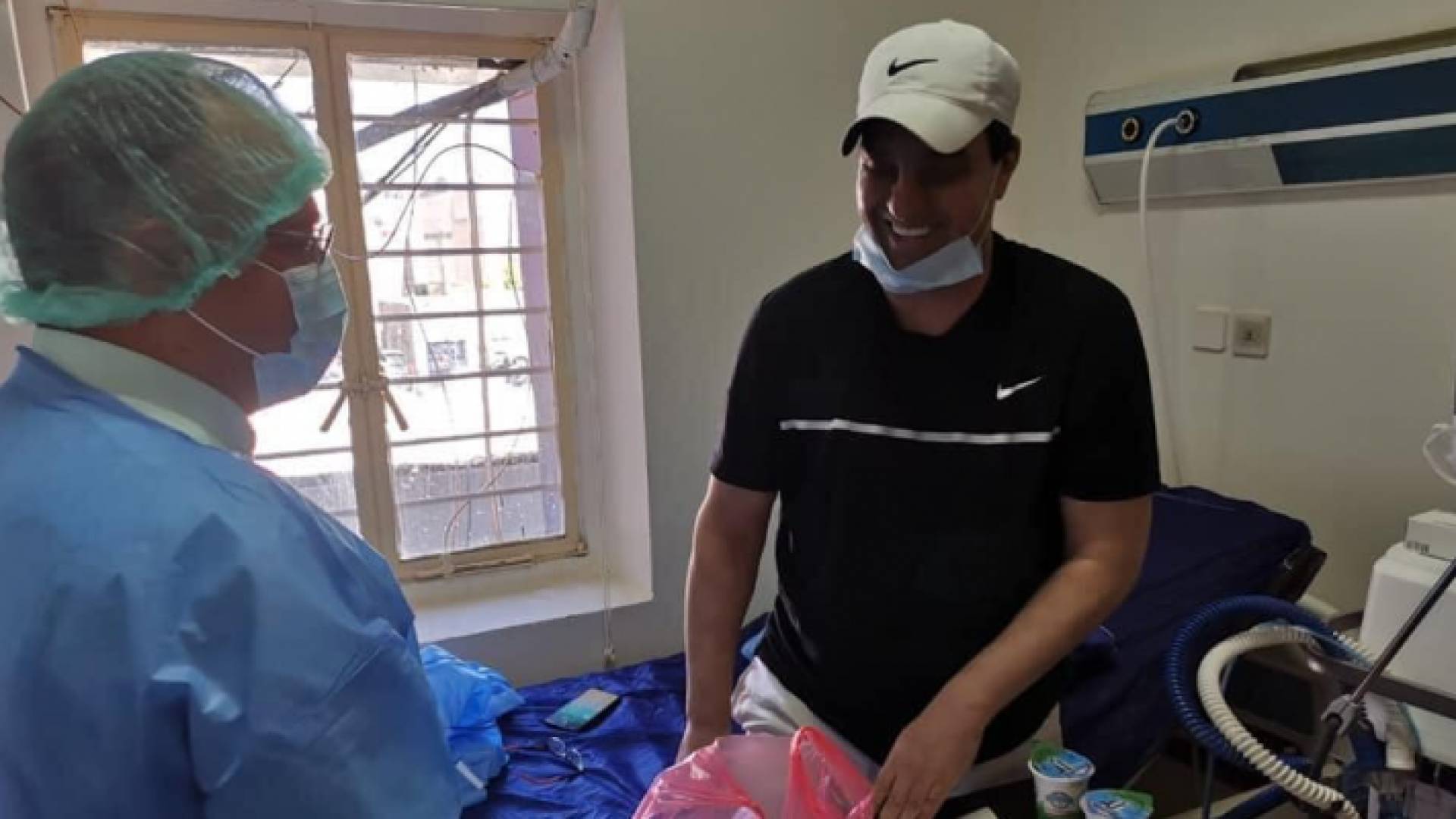 الاشتباه باصابة اللاعب العراقي السابق احمد راضي بفيروس كورونا