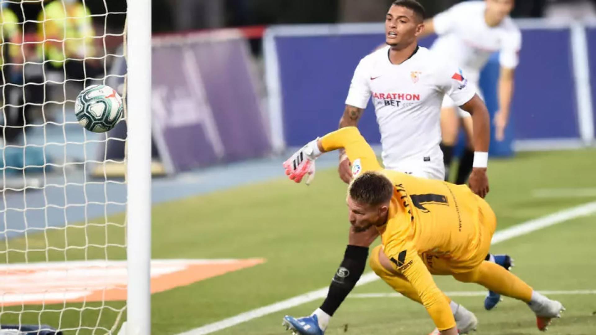 صورة من المباراة