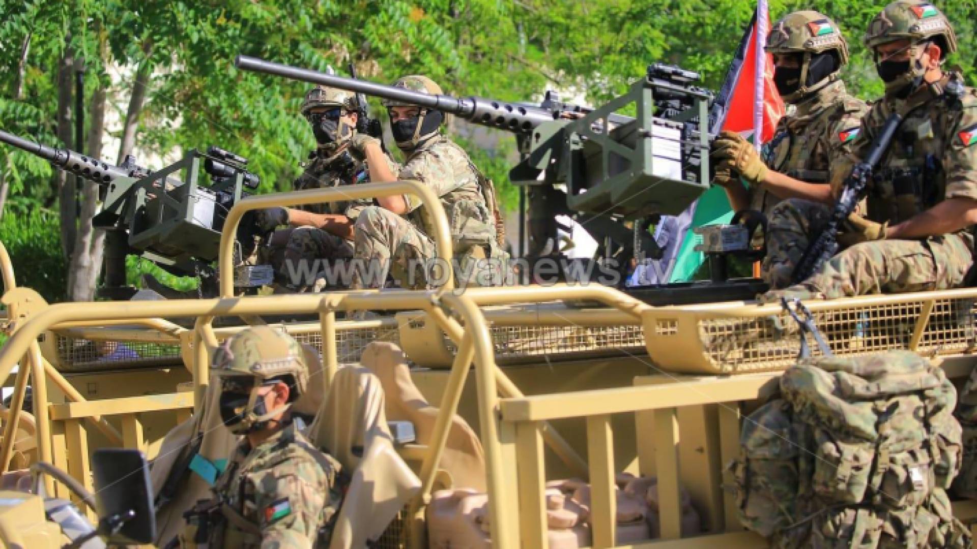 عناصر من الجيش الأردني