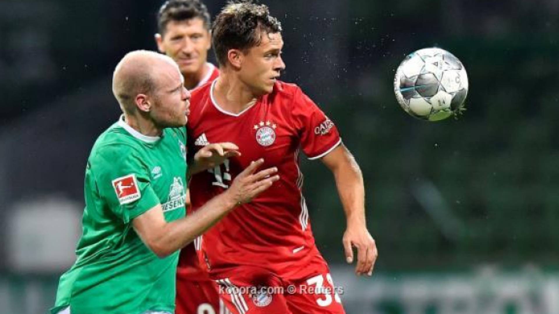 من المباراة