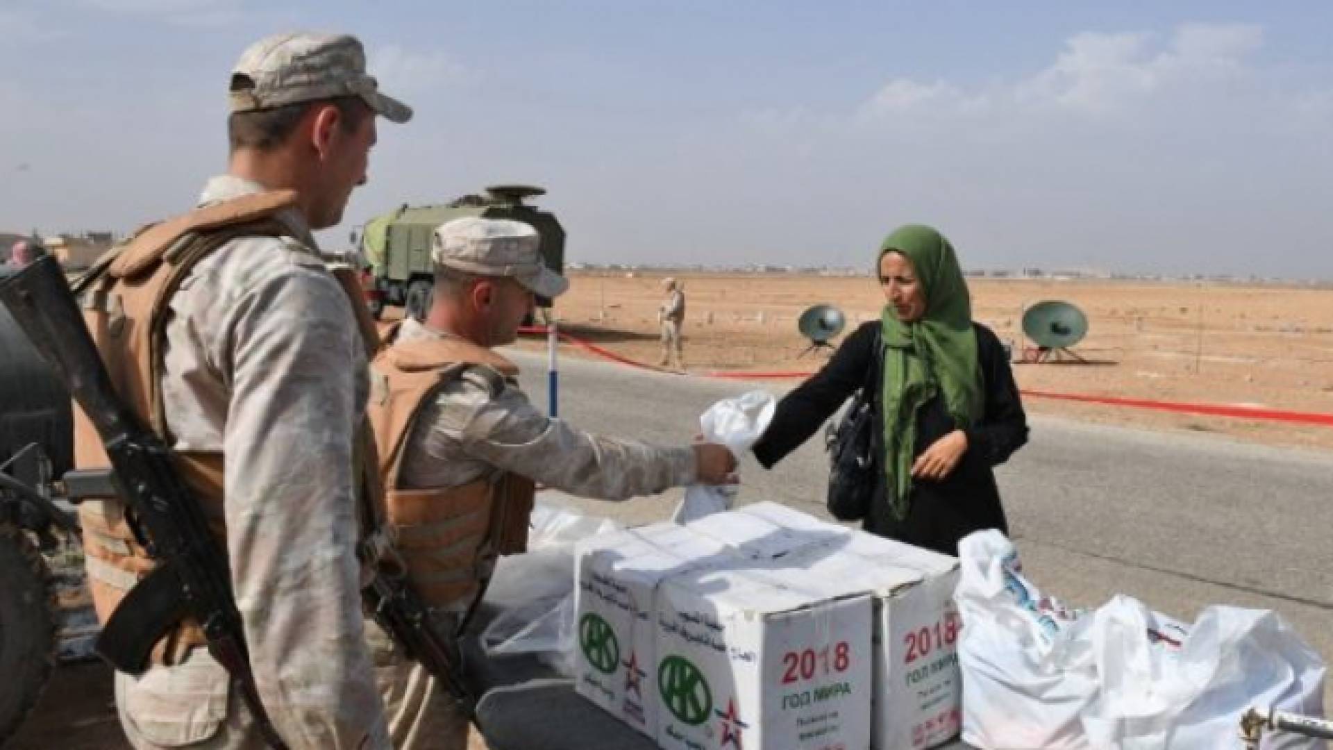 نقل المساعدات الانسانية