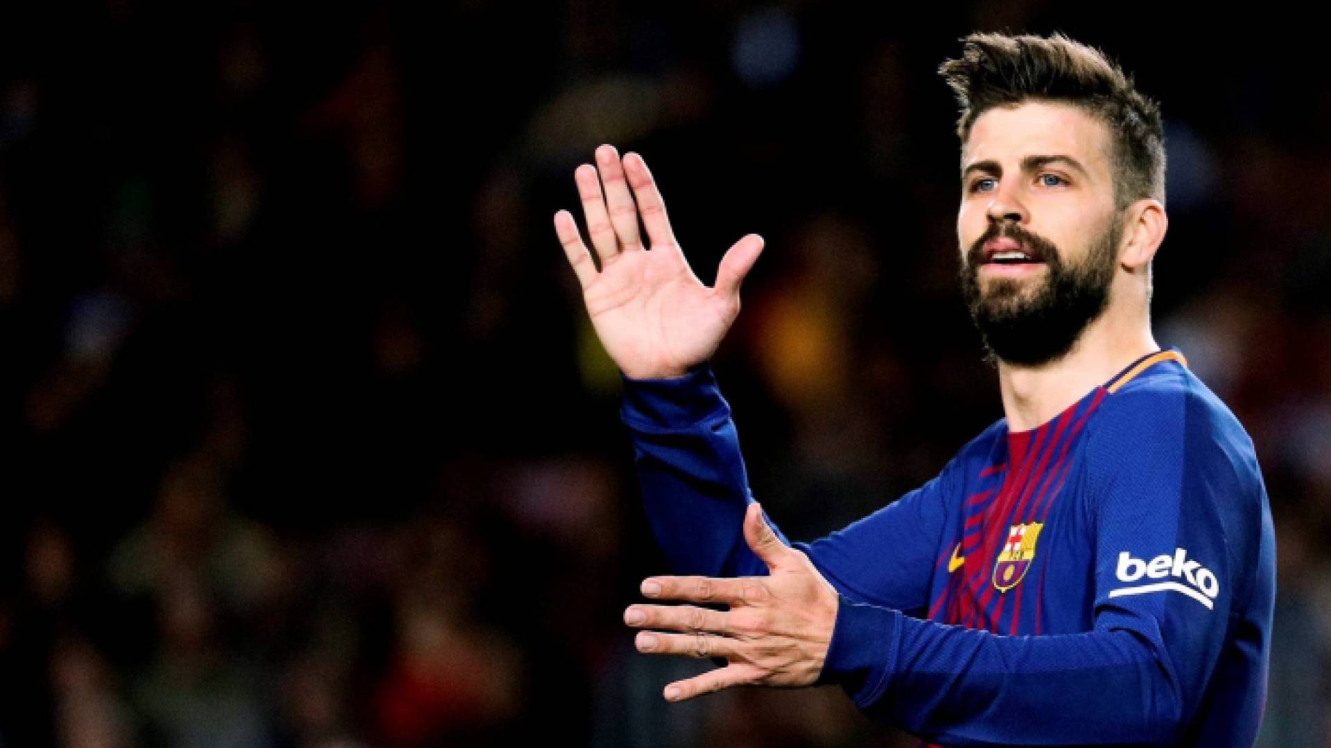 قلب دفاع برشلونة جيرار بيكيه