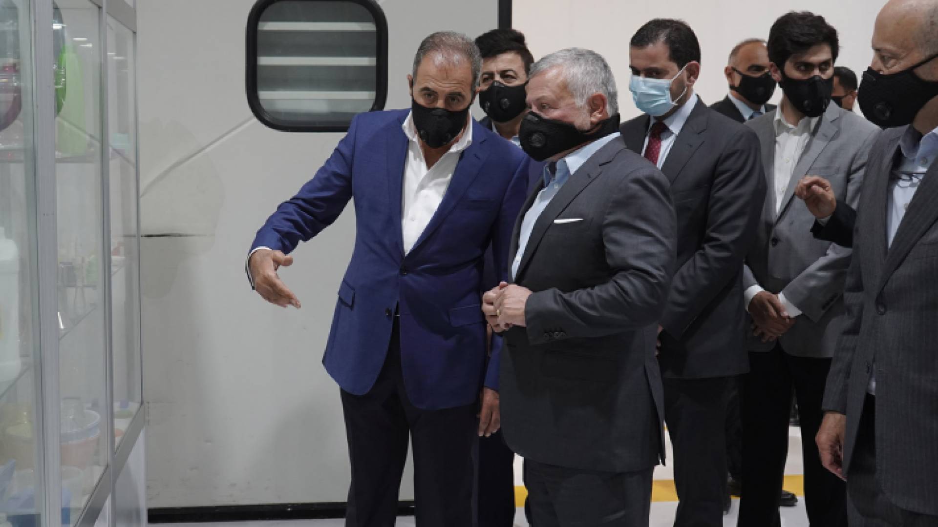 جانب من الزيارة