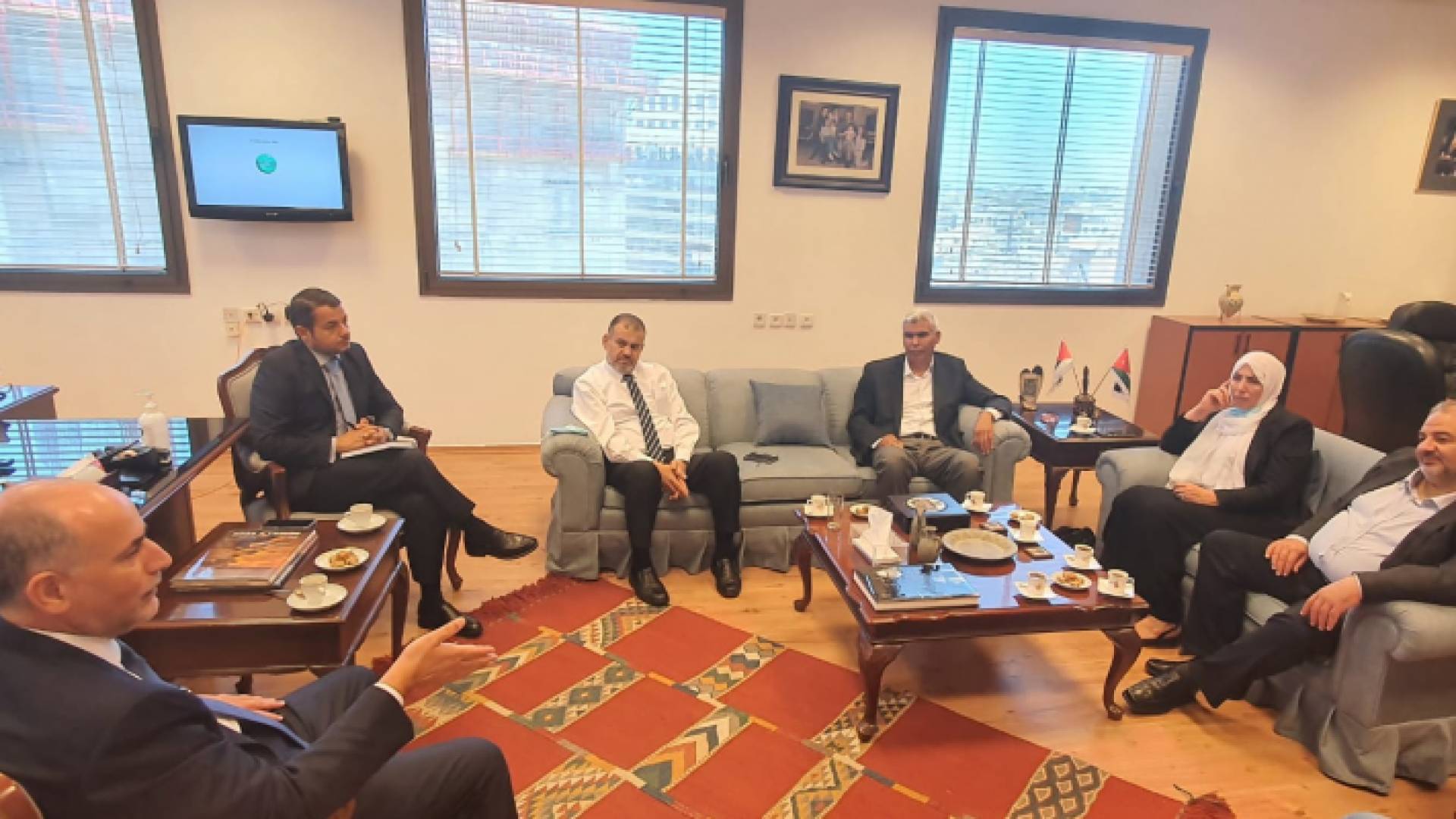 جانب من اللقاء