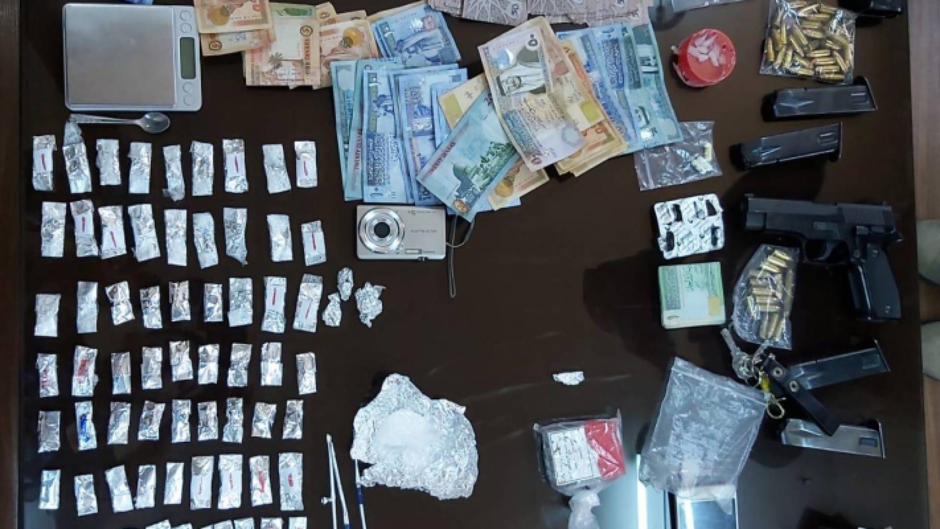 من المضبوطات