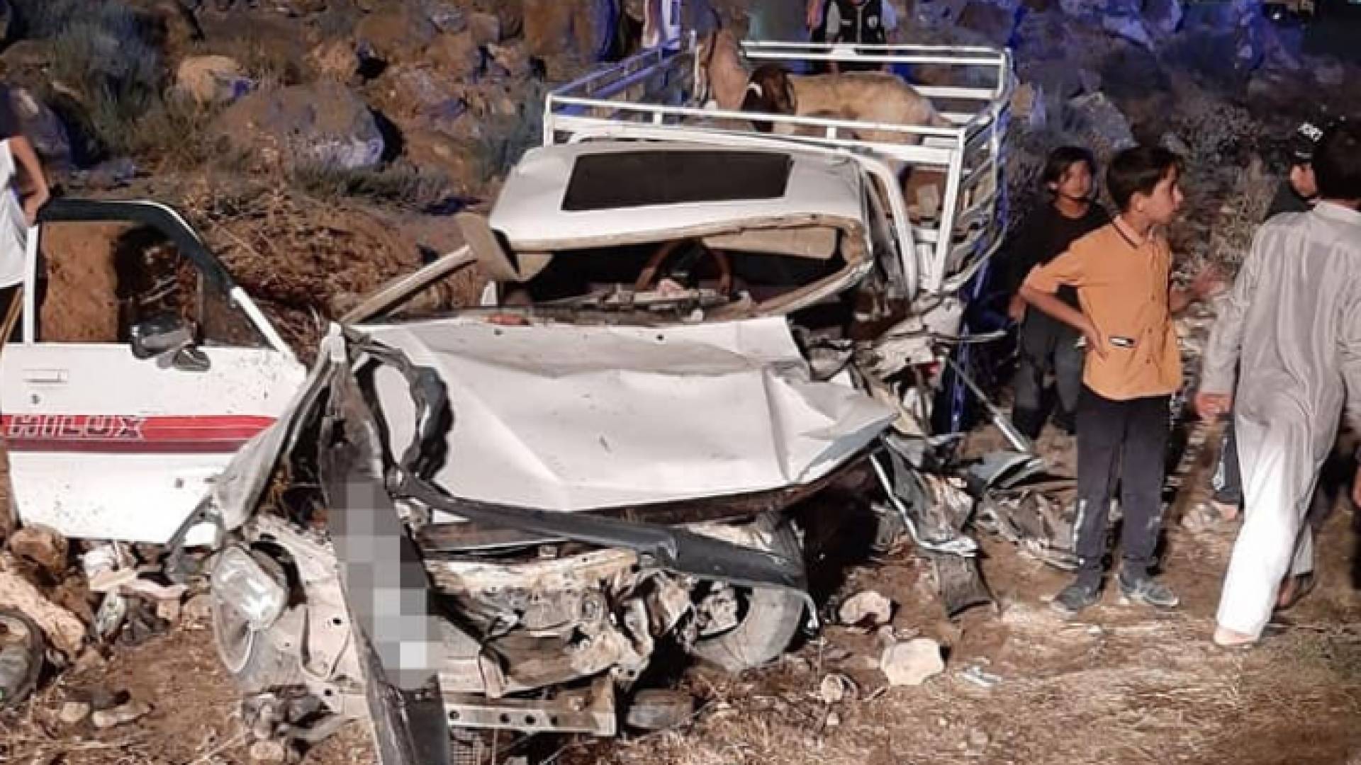 صورة من موقع الحادث