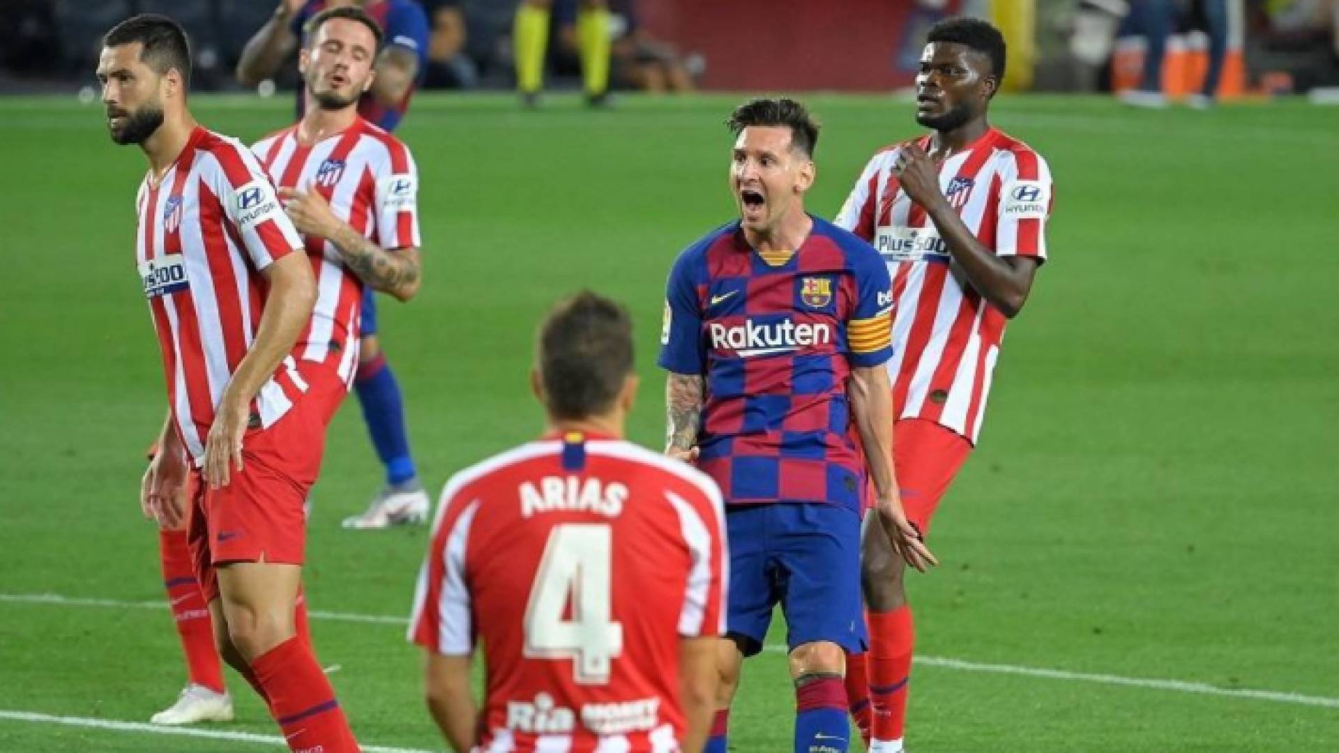 صورة من المباراة