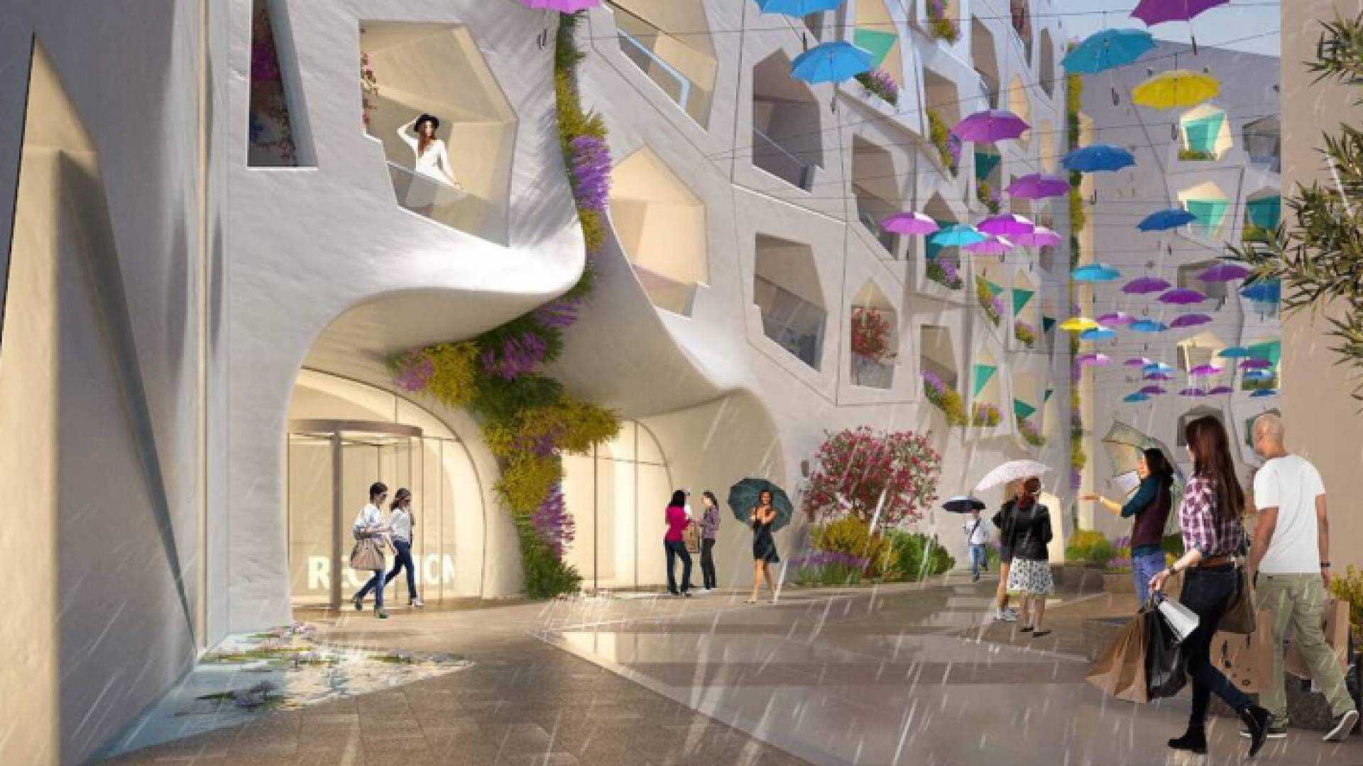 شارع بمناخ أوروبي قريبا في دبي