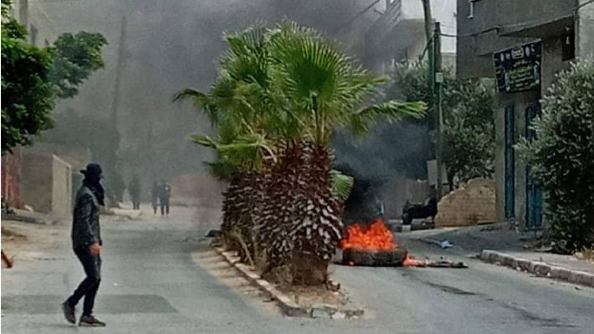 المواجهات بين الفلسطينيين وقوات الاحتلال